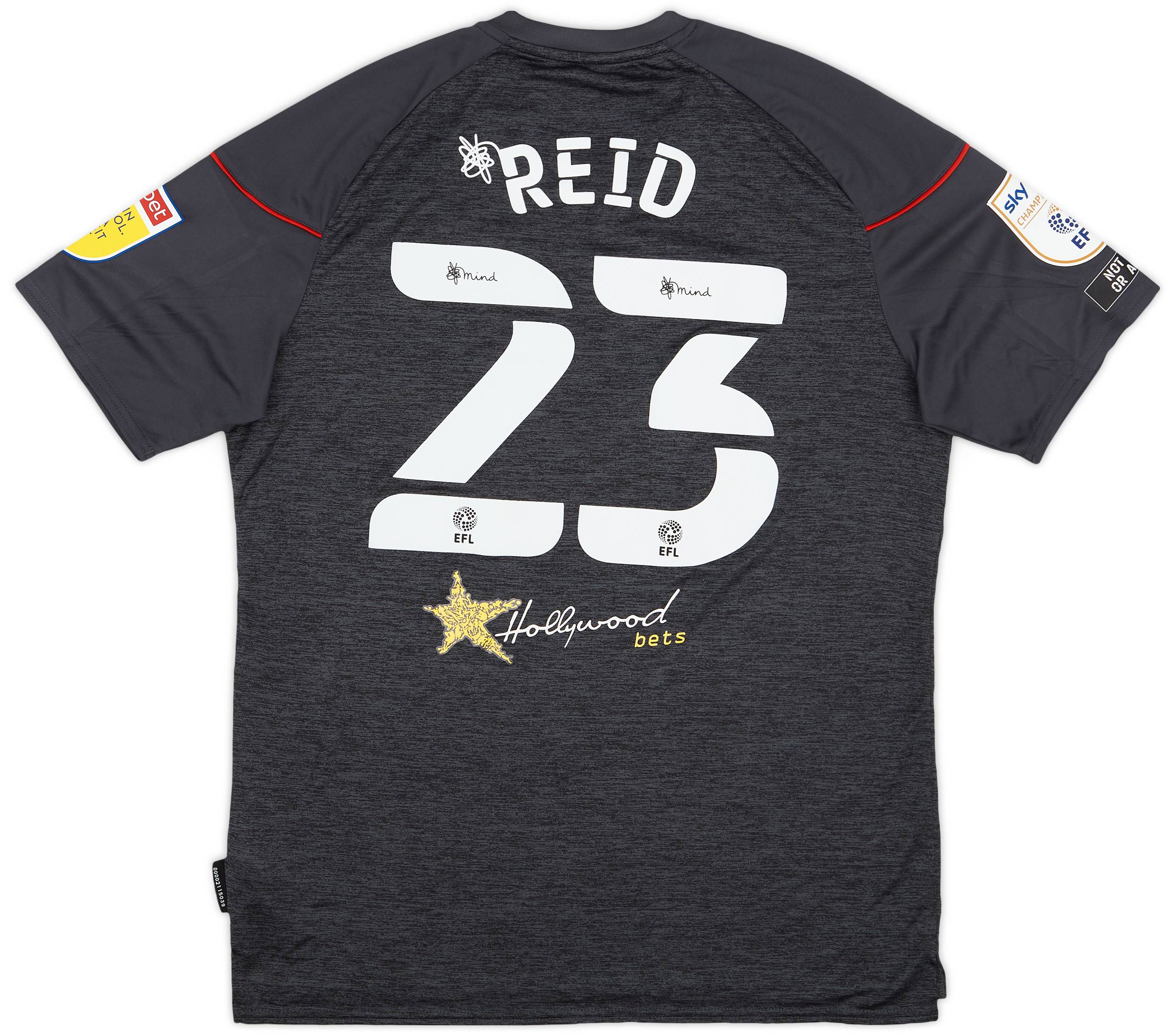 2020-21 Brentford Match Issue Away Shirt Reid #23