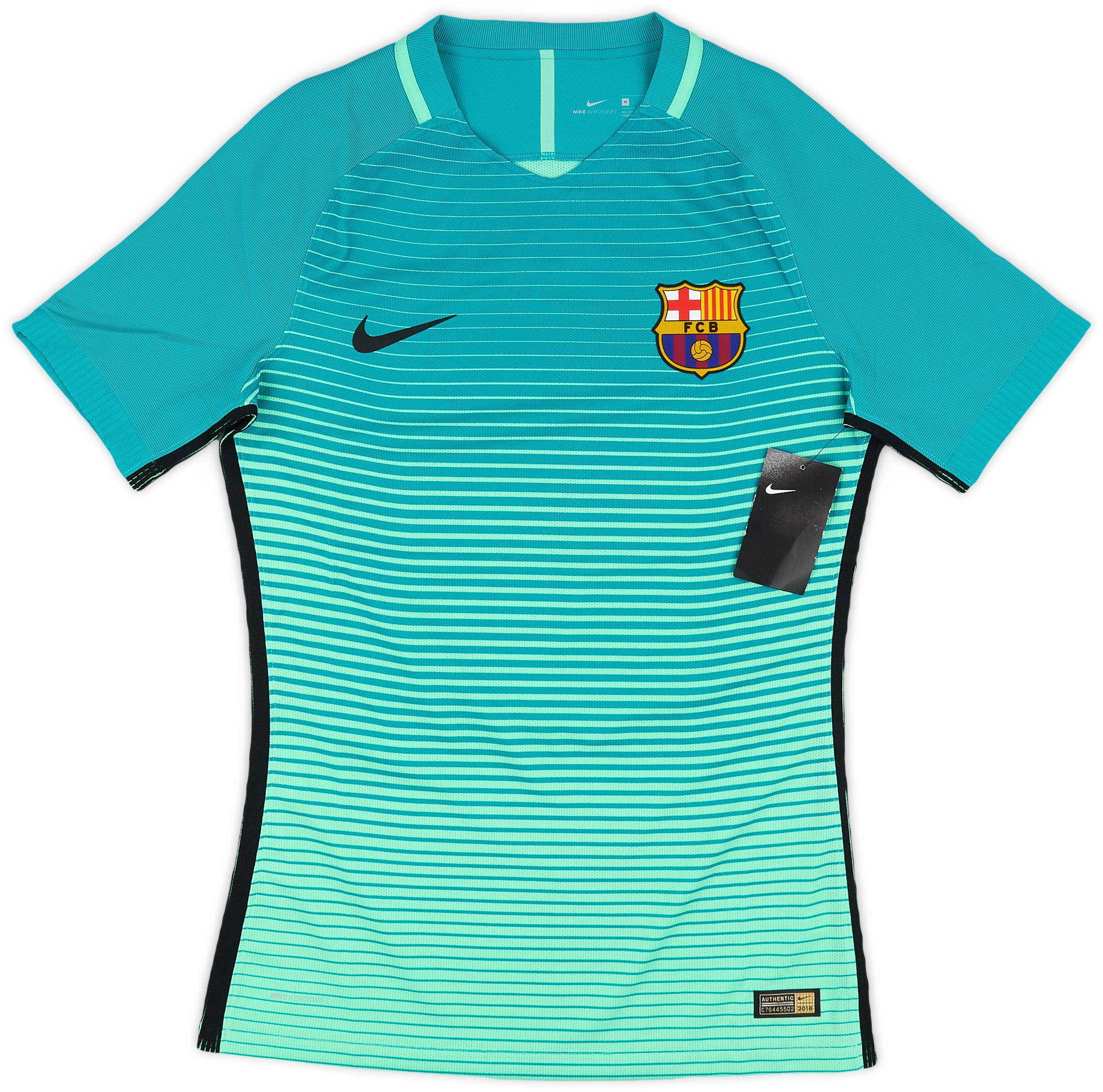 2016-17 Barcelona Authentic Third Shirt Messi #10 (M)