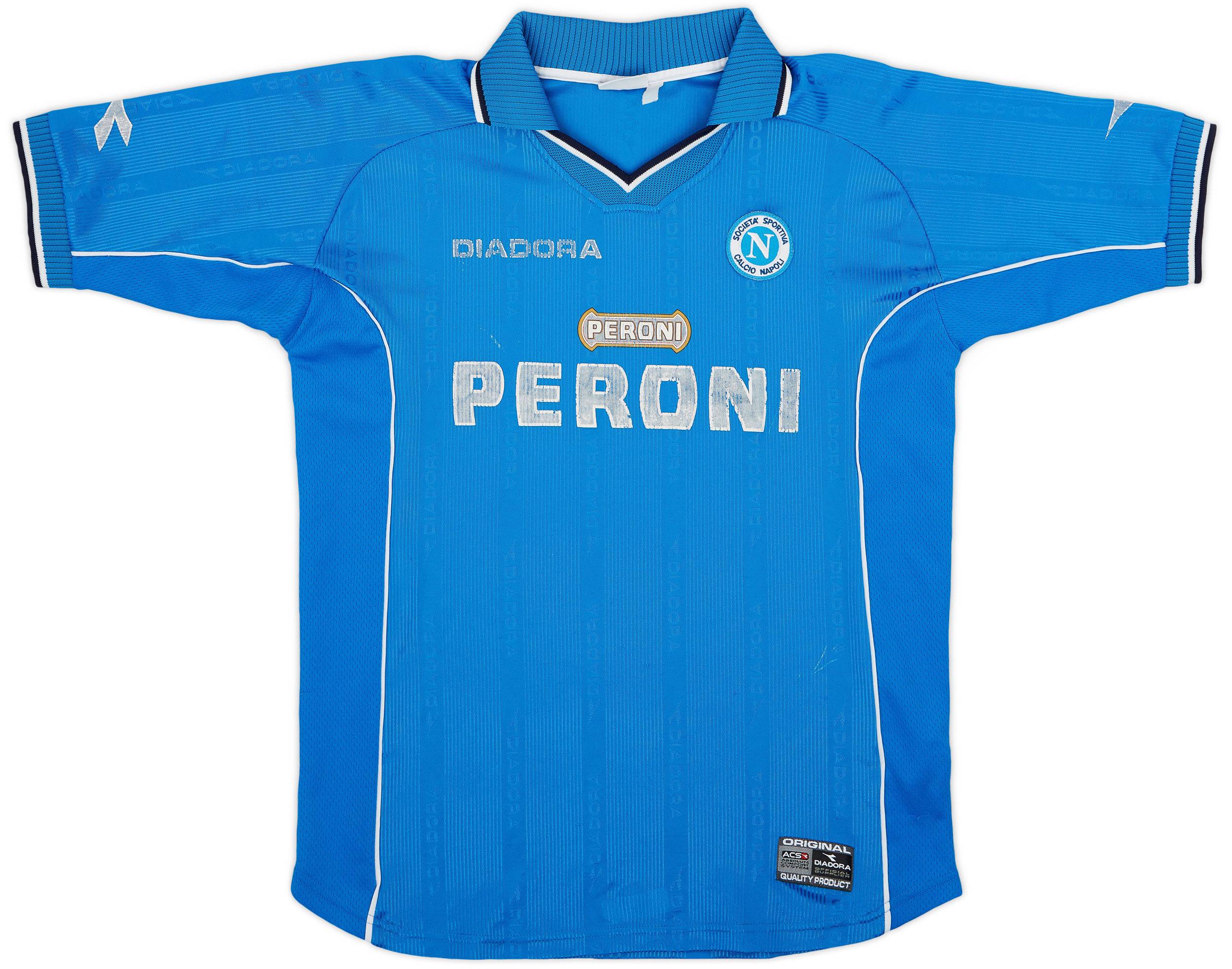 2000-01 Napoli Home Shirt - 5/10 - (L)