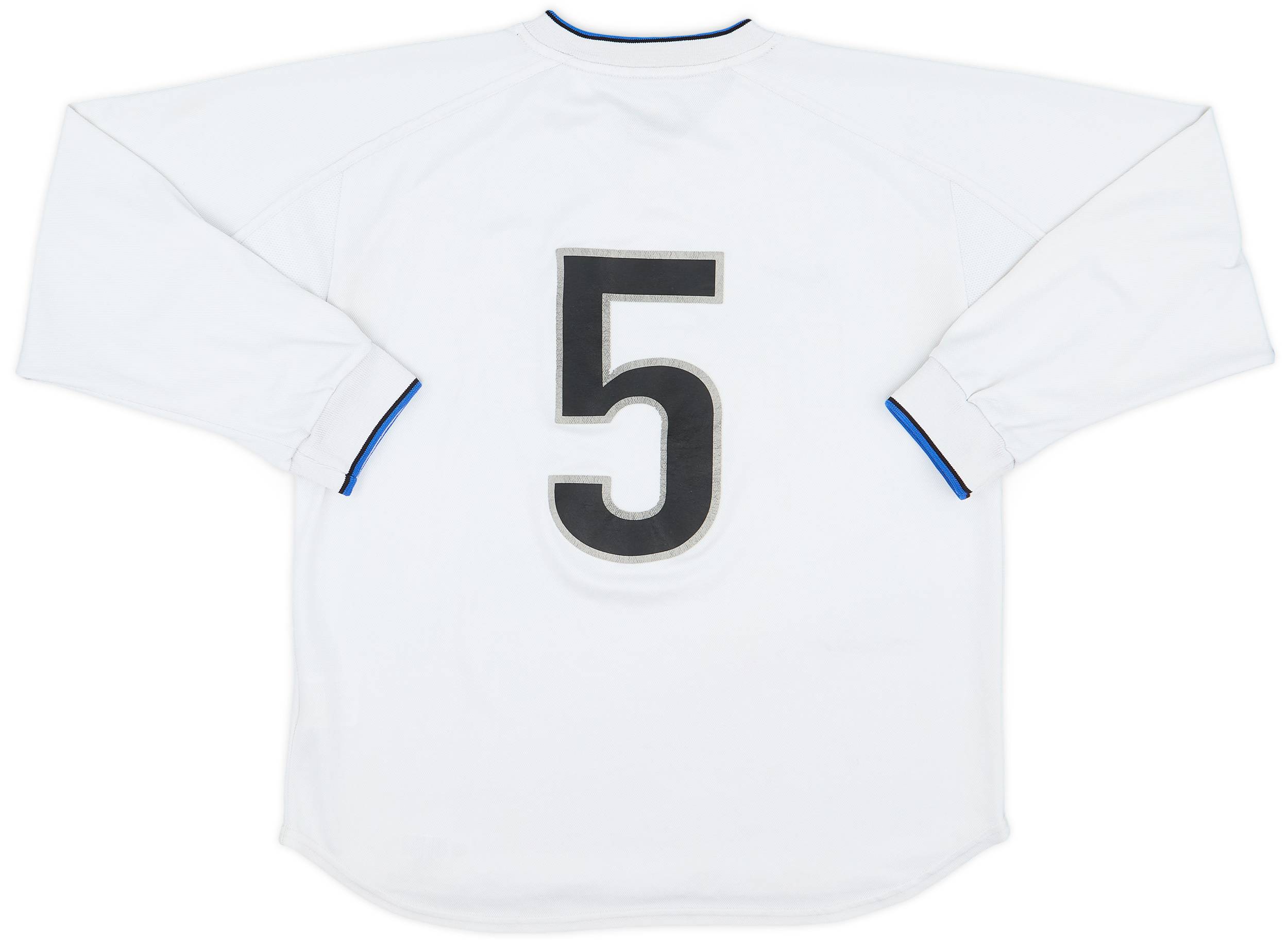 1999-00 Inter Milan Match Issue Away L/S Shirt #5