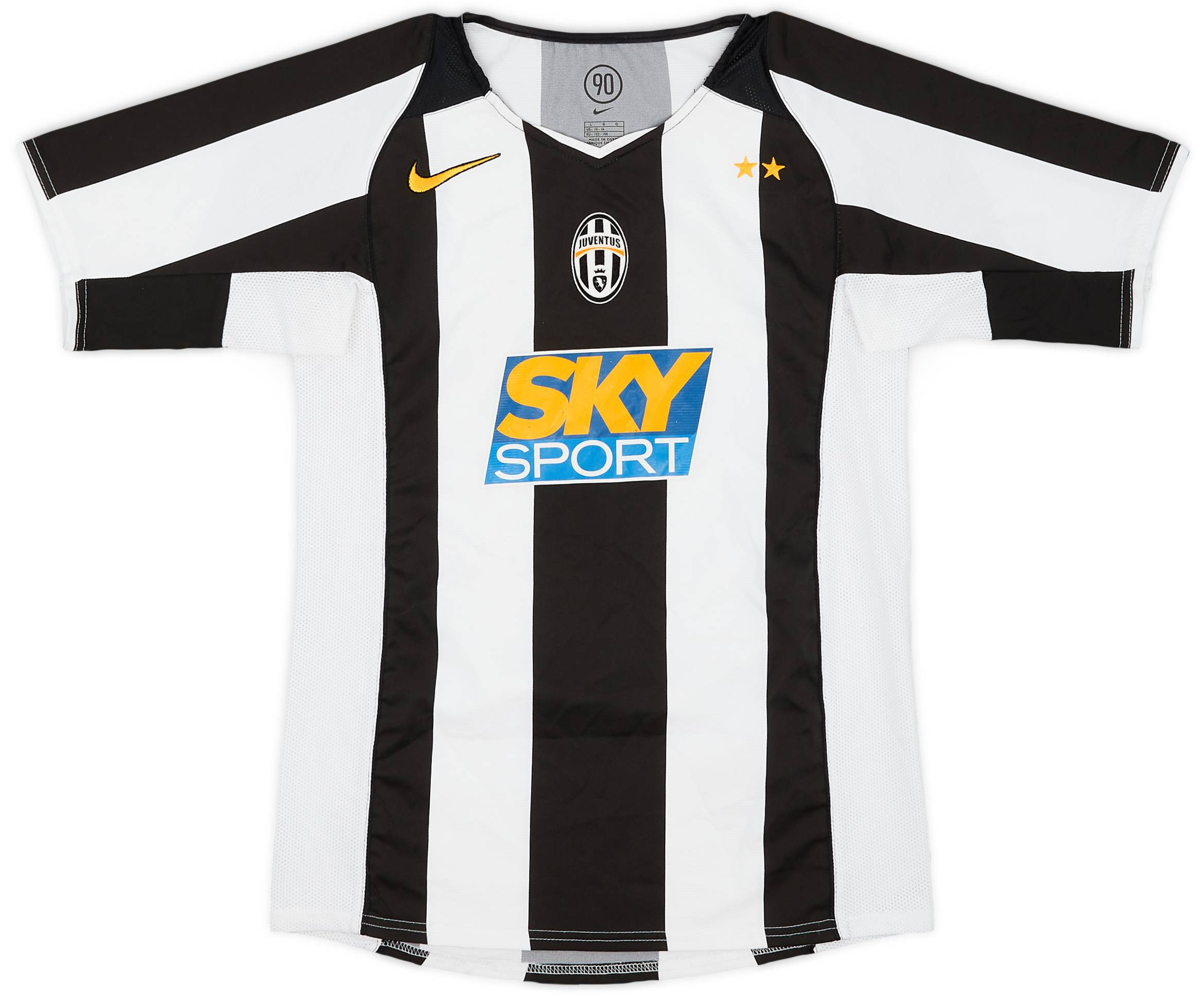 2004-05 Juventus Home Shirt - 8/10 - (L.Boys)