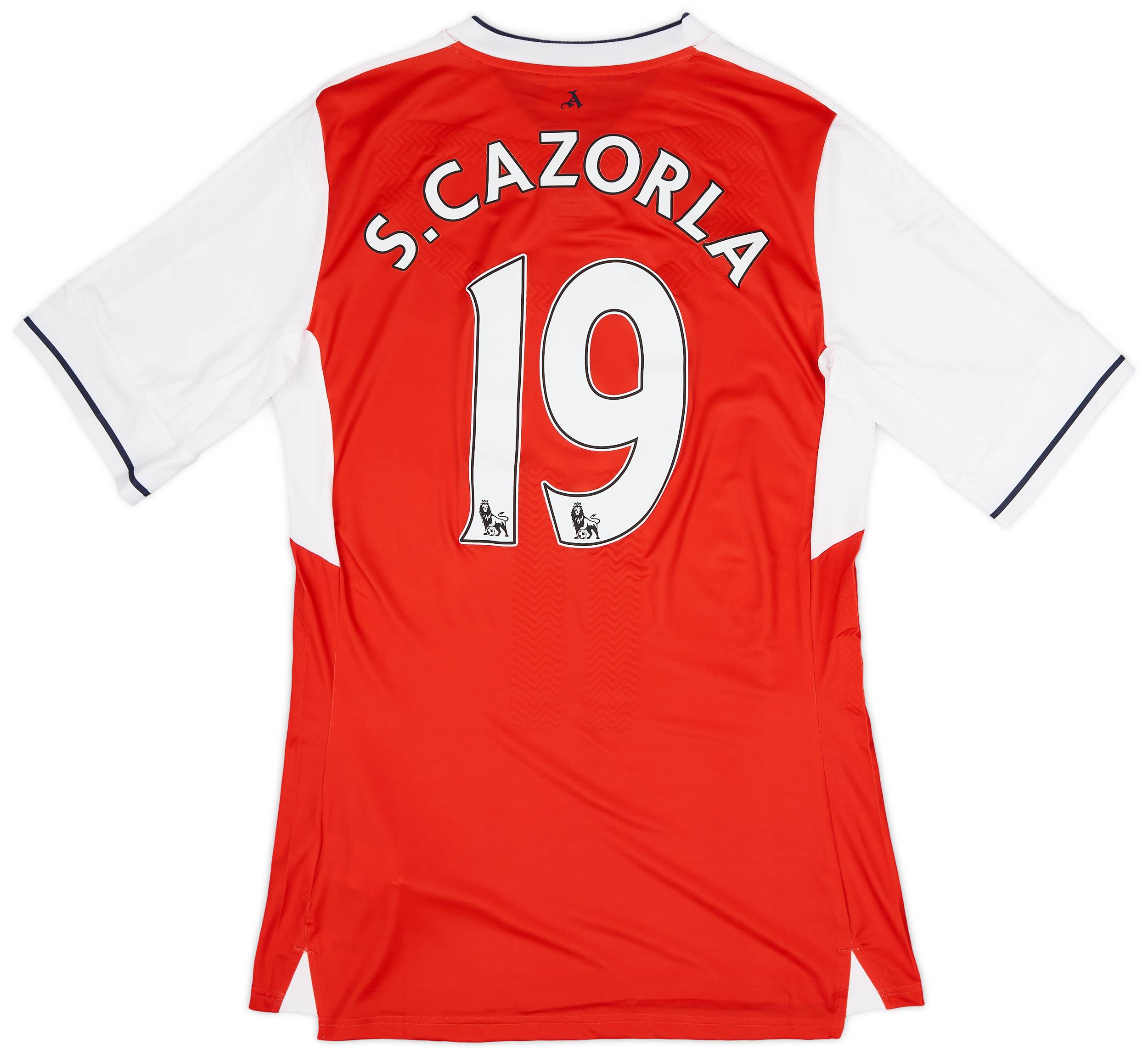 2016-17 Arsenal Player Issue Home ACTV Fit Shirt S. Cazorla #19 (XL)