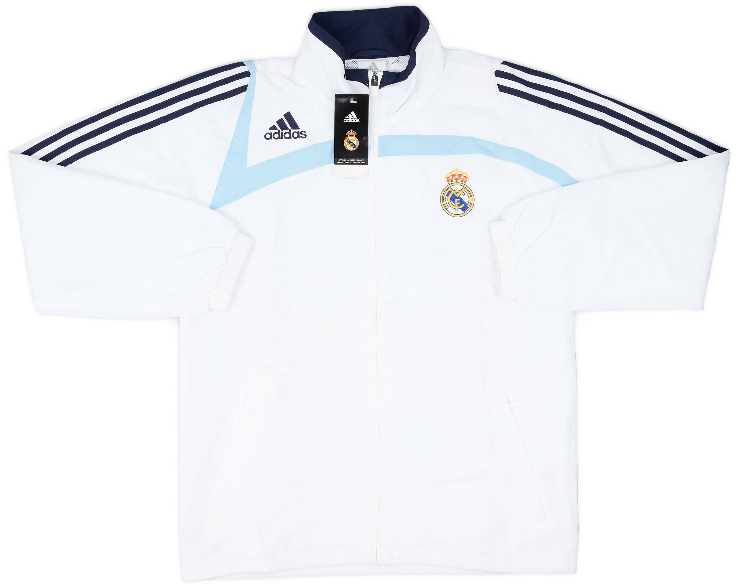 2007-08 Real Madrid adidas Track Jacket (M)