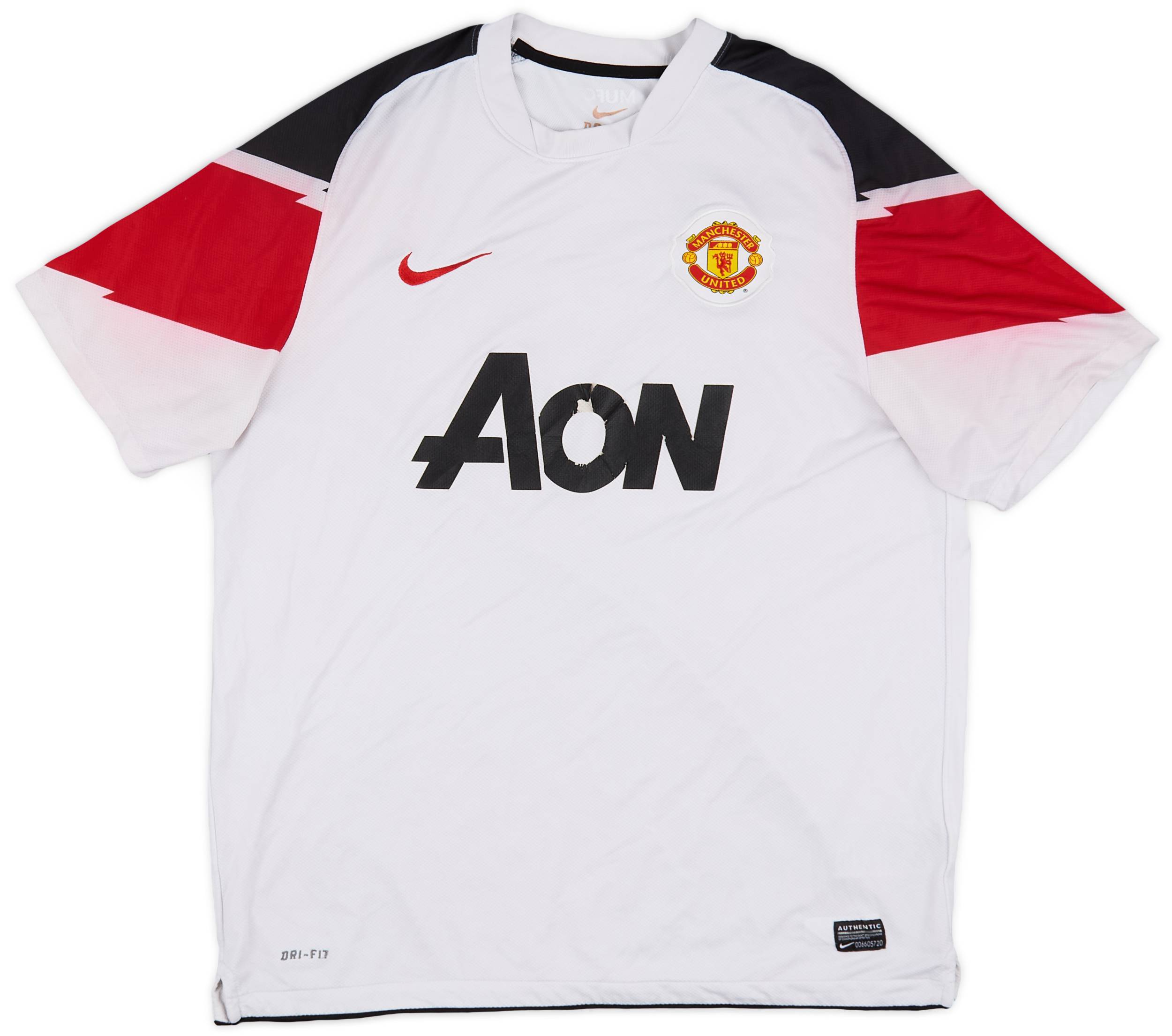 2010-12 Manchester United Away Shirt - 4/10 - (L)