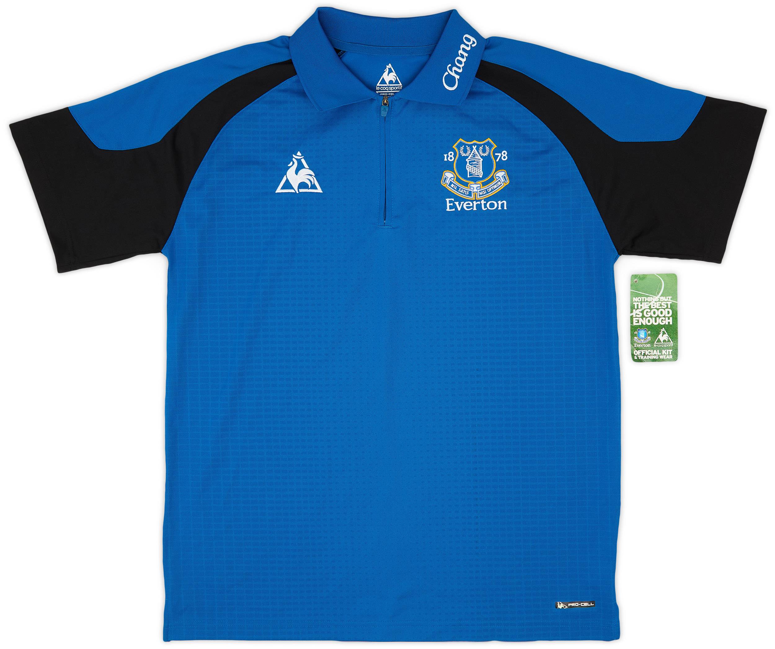 2010-11 Everton Le Coq Sportif Polo Shirt (L)