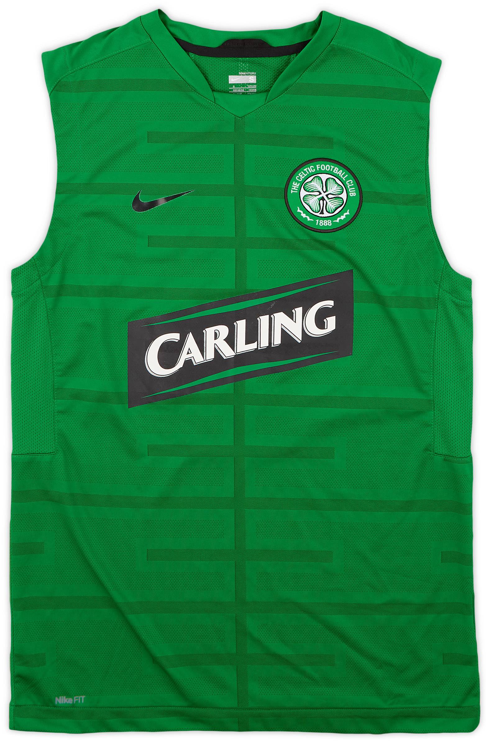 2009-10 Celtic Nike Training Vest - 9/10 - (S)