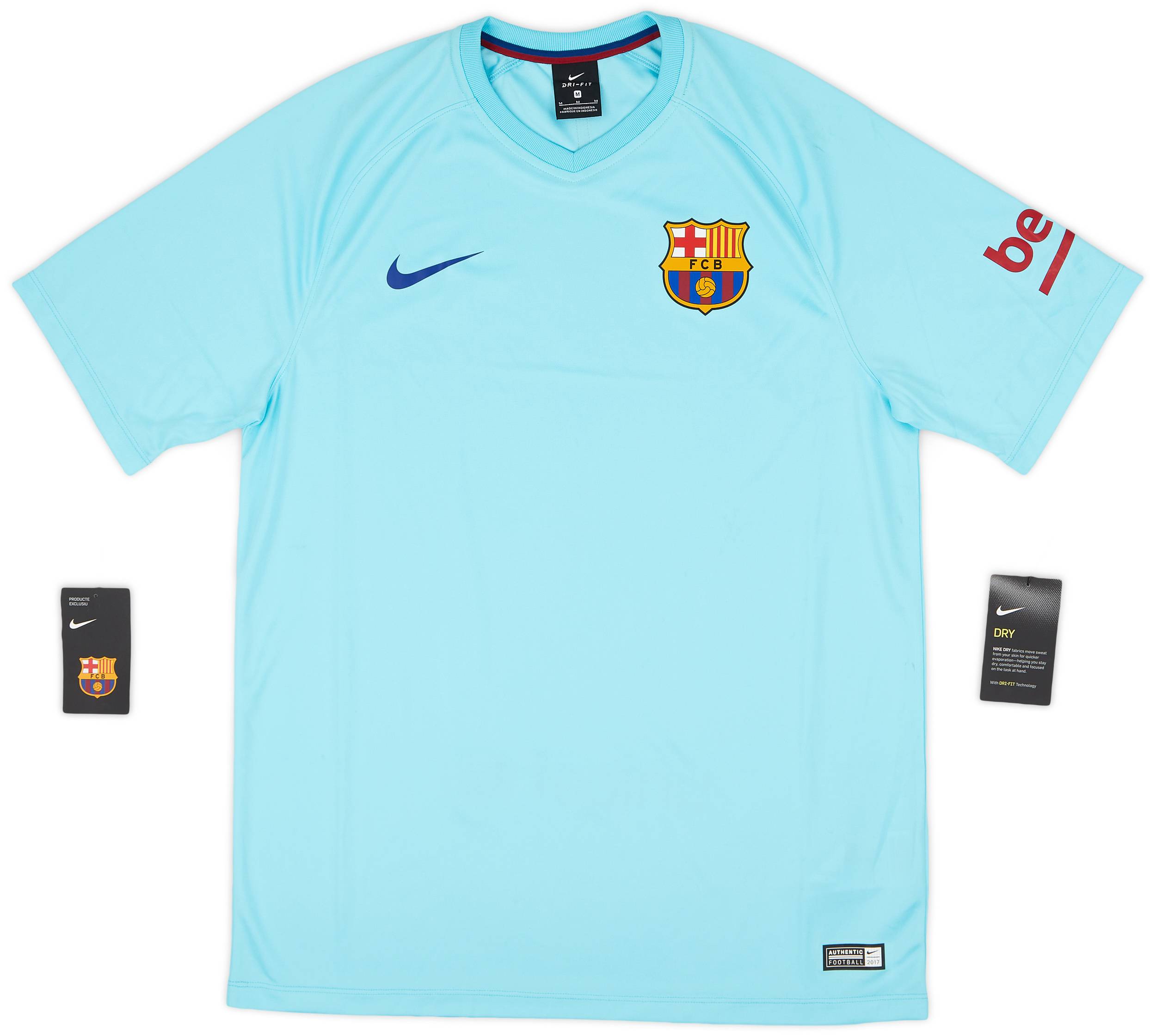 2017 18 Barcelona Basic Away Shirt M