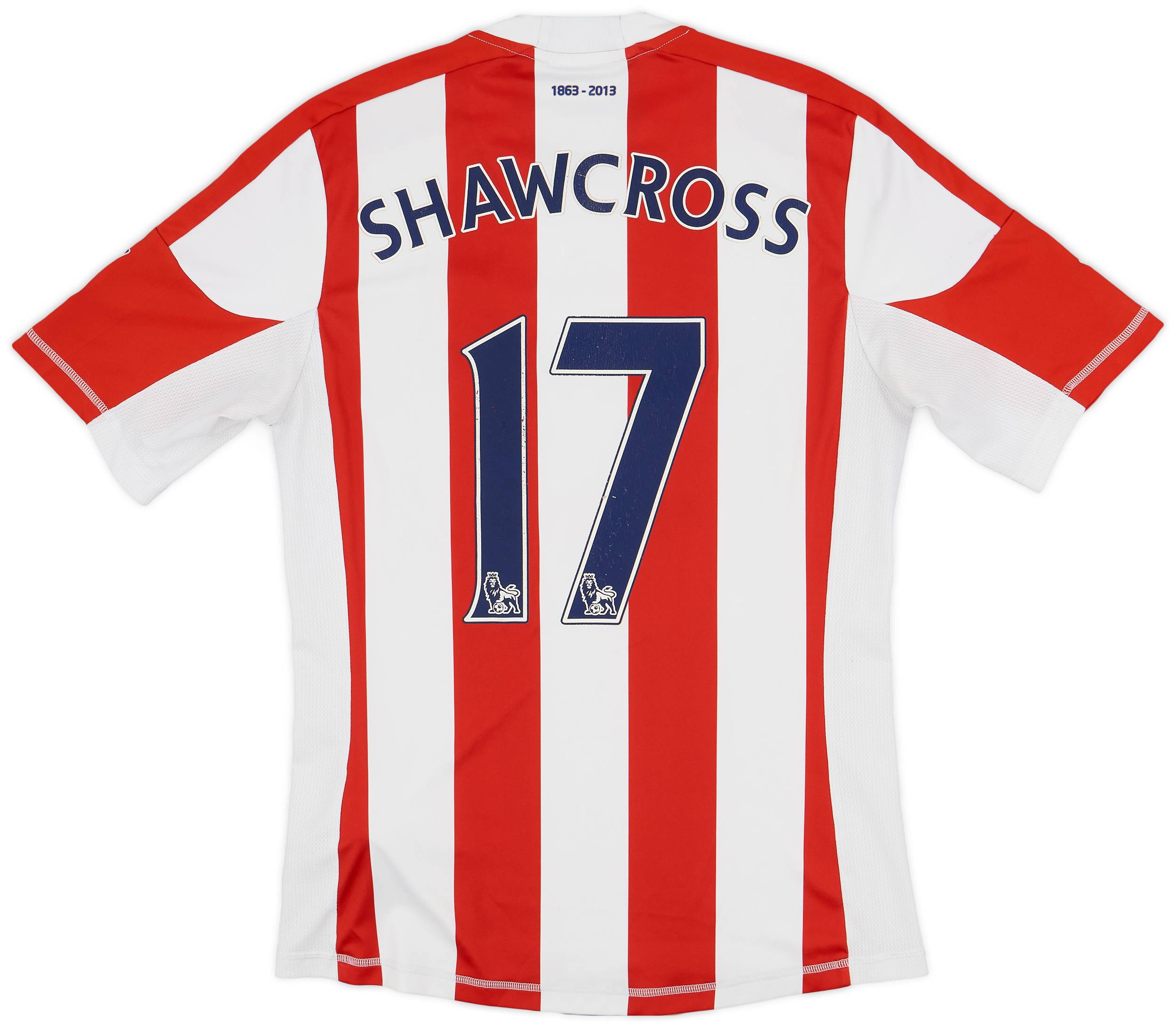 2012-13 Stoke '150 Years' Home Shirt Shawcross #17 - 6/10 - (S)