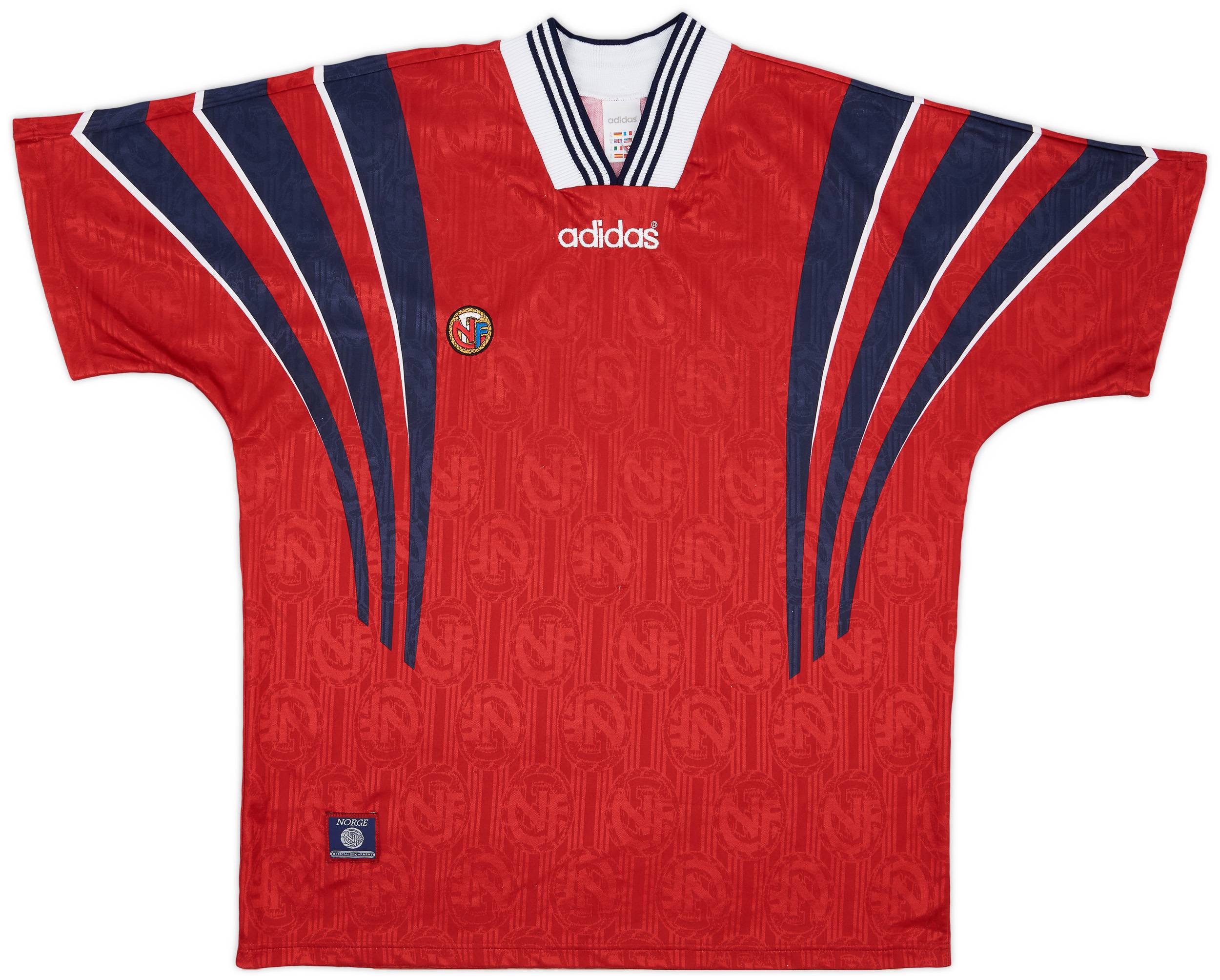 1996-97 Norway Home Shirt - 8/10 - (XL)