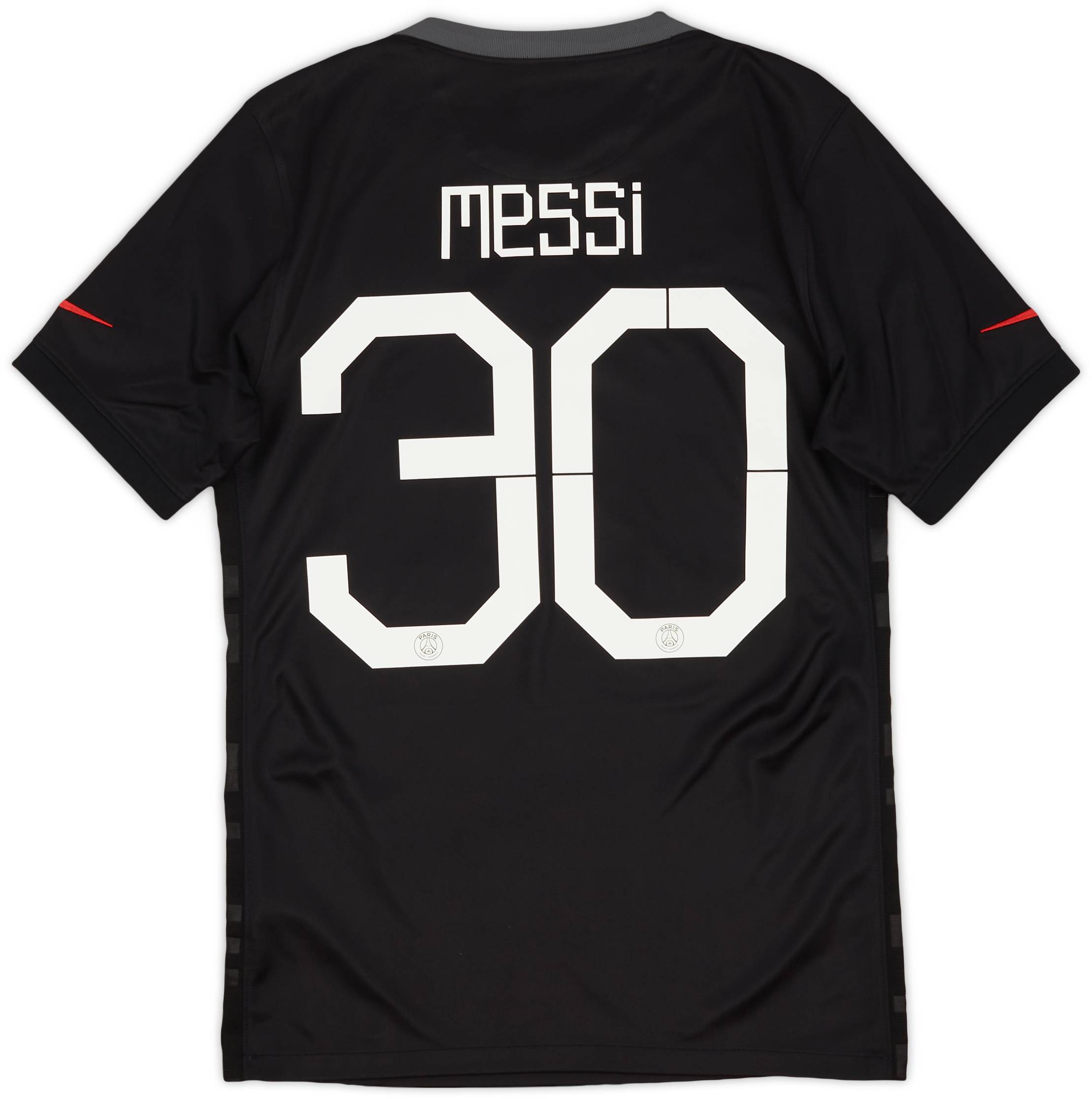パリ・サンジェルマン MESSI 30番 シャツ 2021-22 Paris Saint-Germain Home Shirt Messi #30 - 5/10 - (S)