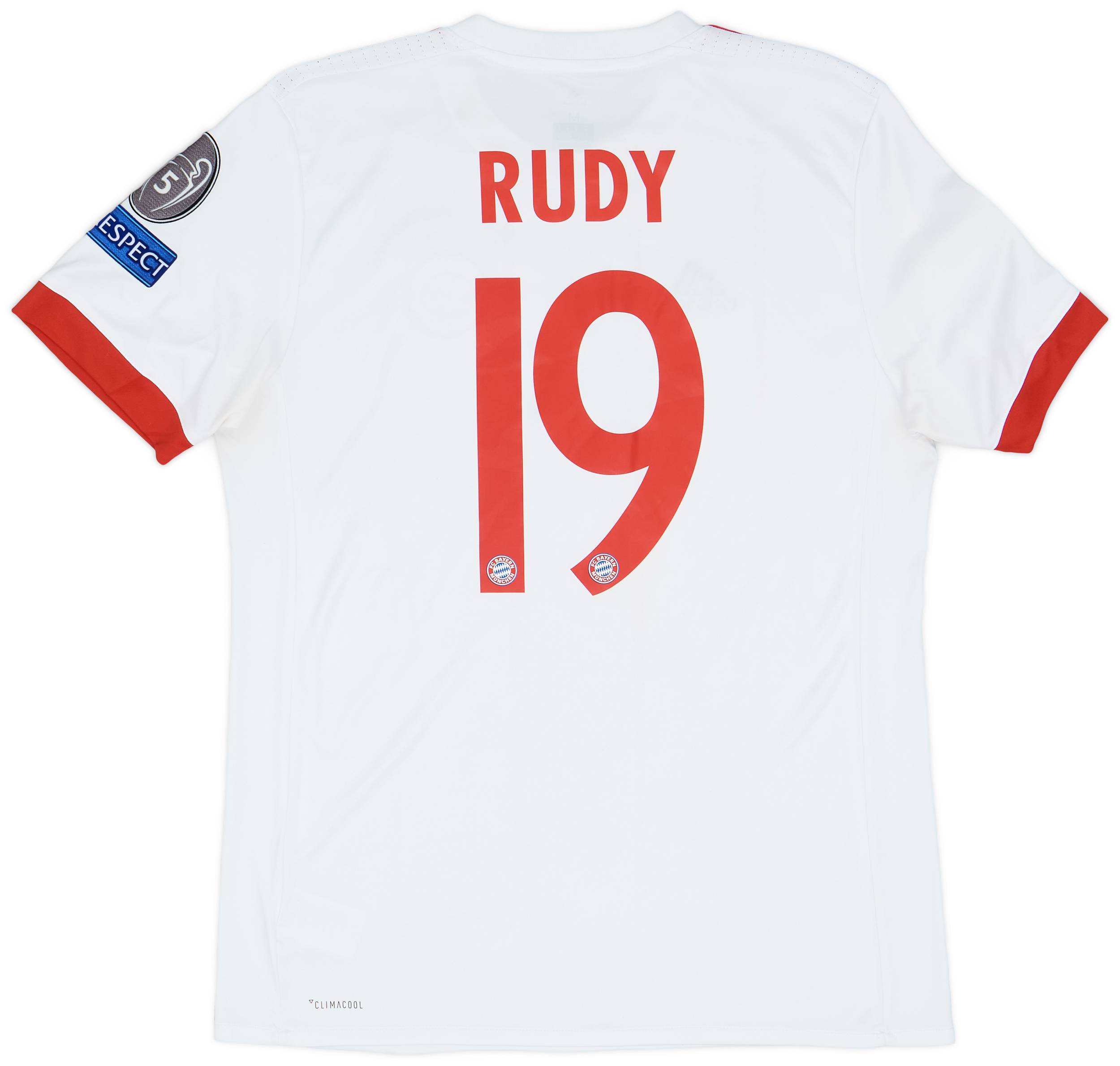 2017-18 Bayern Munich European Third Shirt Rudy #19 - 7/10 - (M)