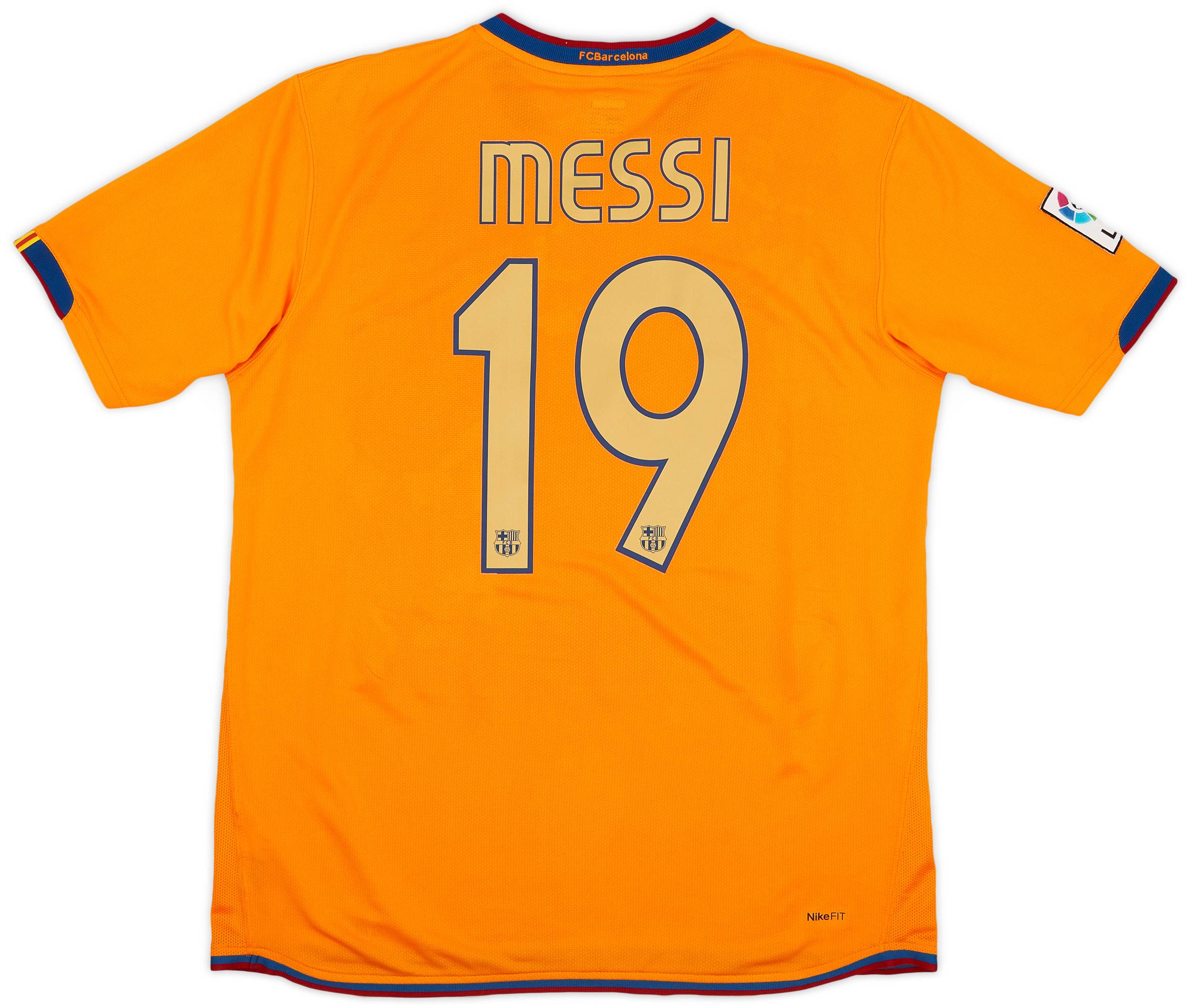 2006-08 Barcelona Away Shirt Messi #19 - 9/10 - (L)