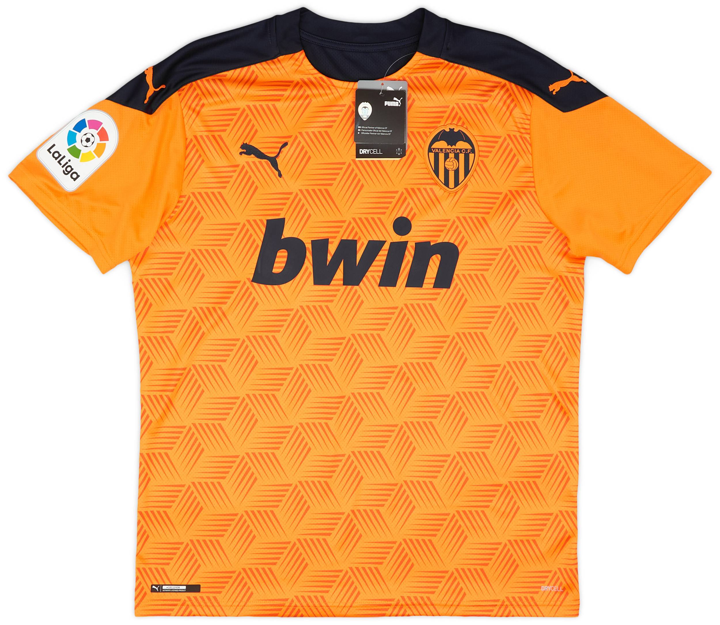 2020-21 Valencia Away Shirt Musah #30