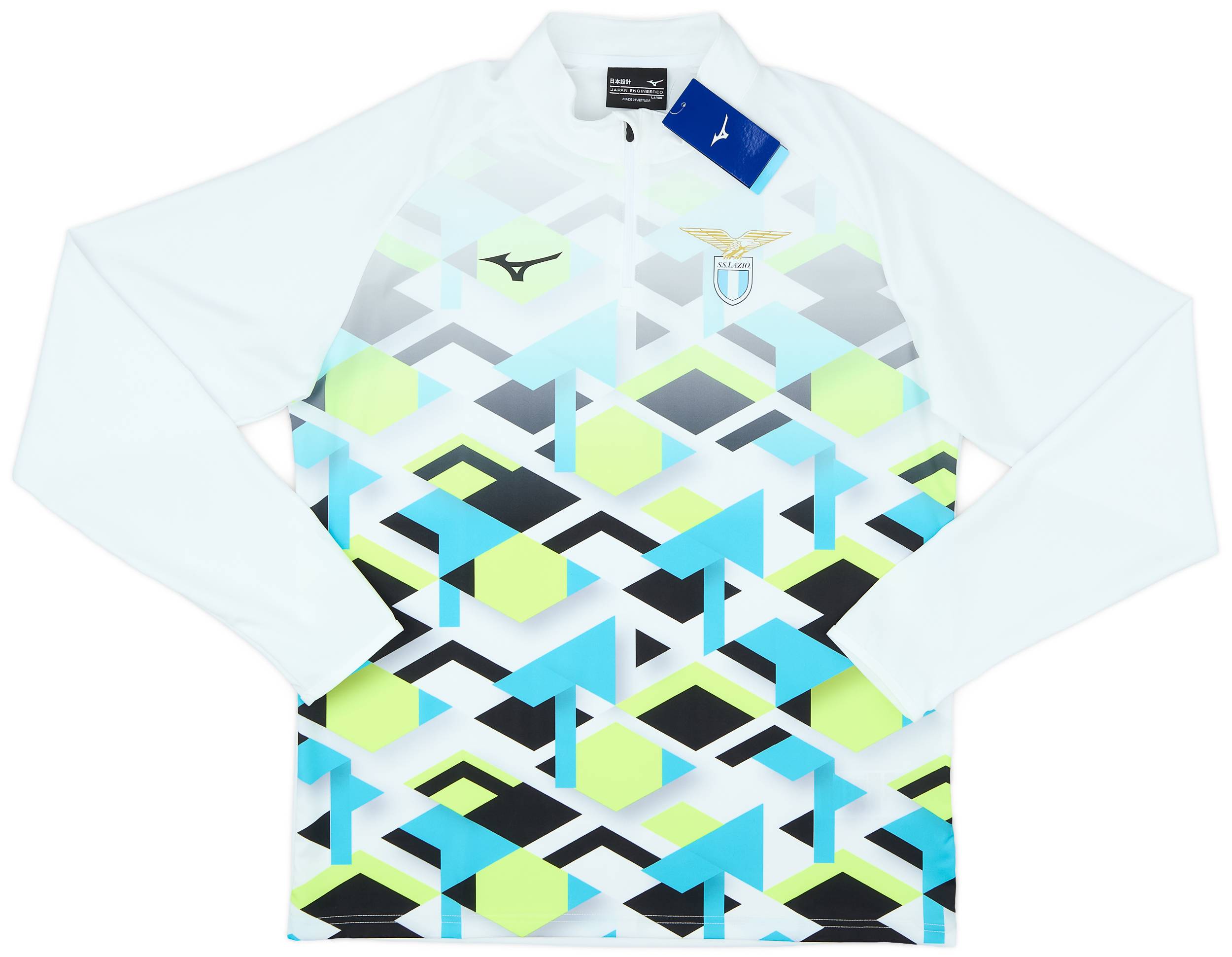 2024-25 Lazio Mizuno 1/4 Zip Training Top
