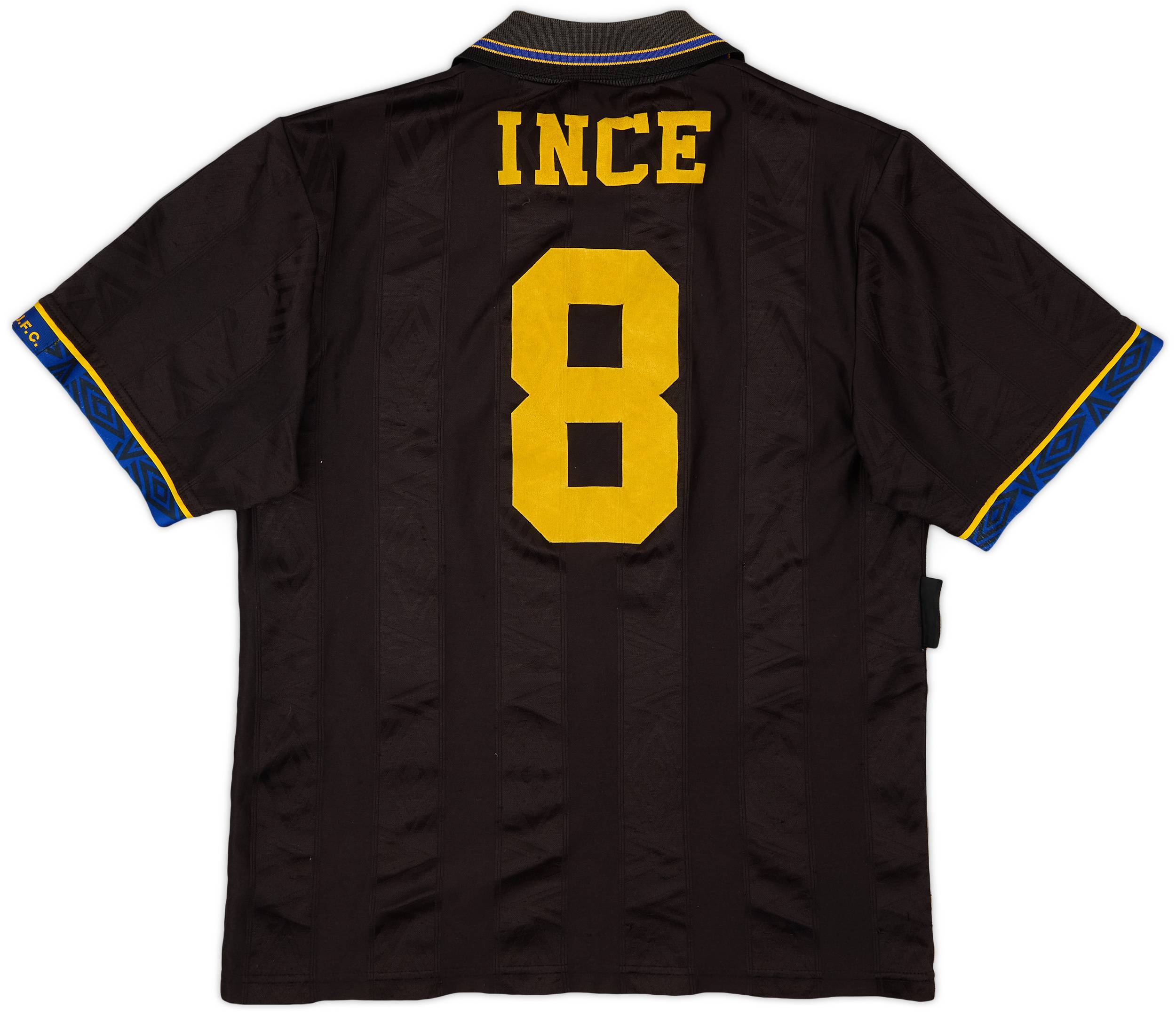 1993-95 Manchester United Away Shirt Ince #8 - 8/10 - (S)