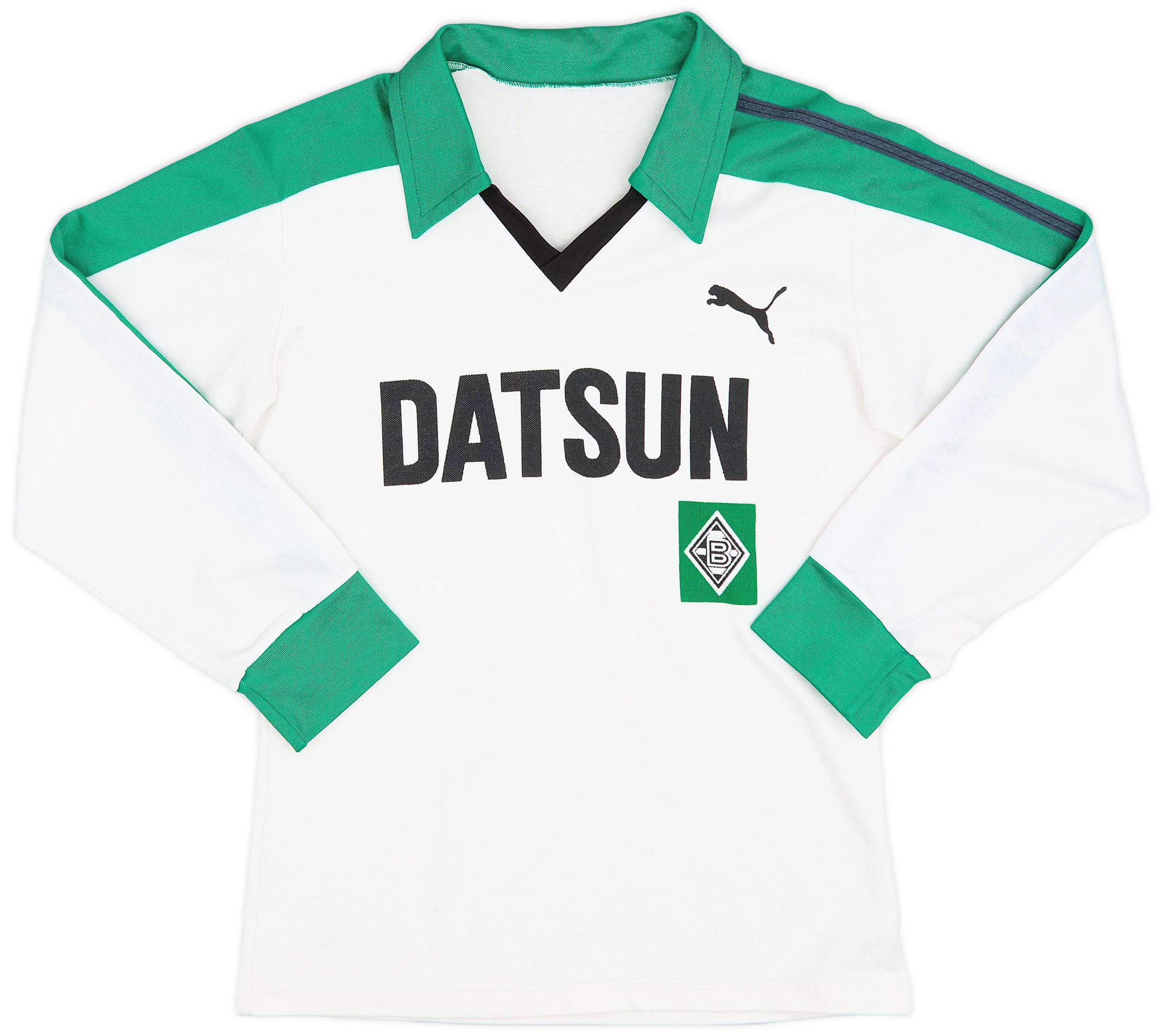1981-82 Borussia Monchengladbach Home L/S Shirt - 9/10 - (S)