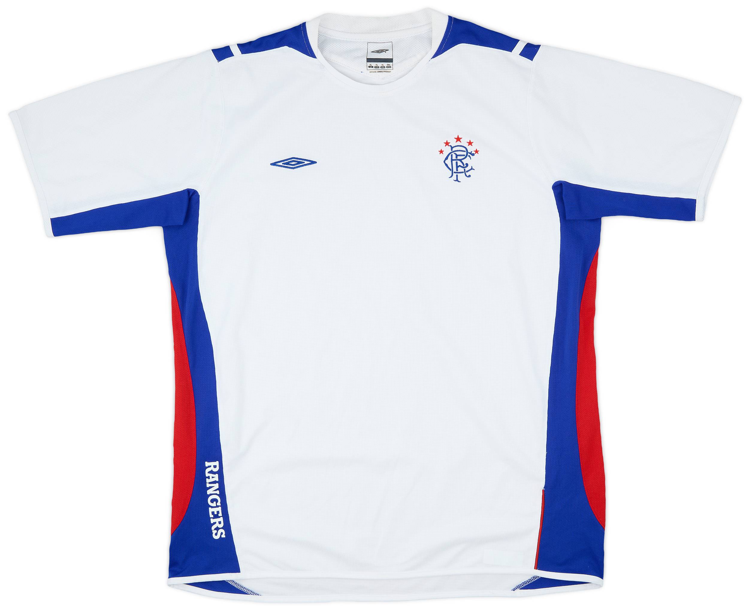 2006-07 Rangers Umbro Training Shirt - 9/10 - (XL)
