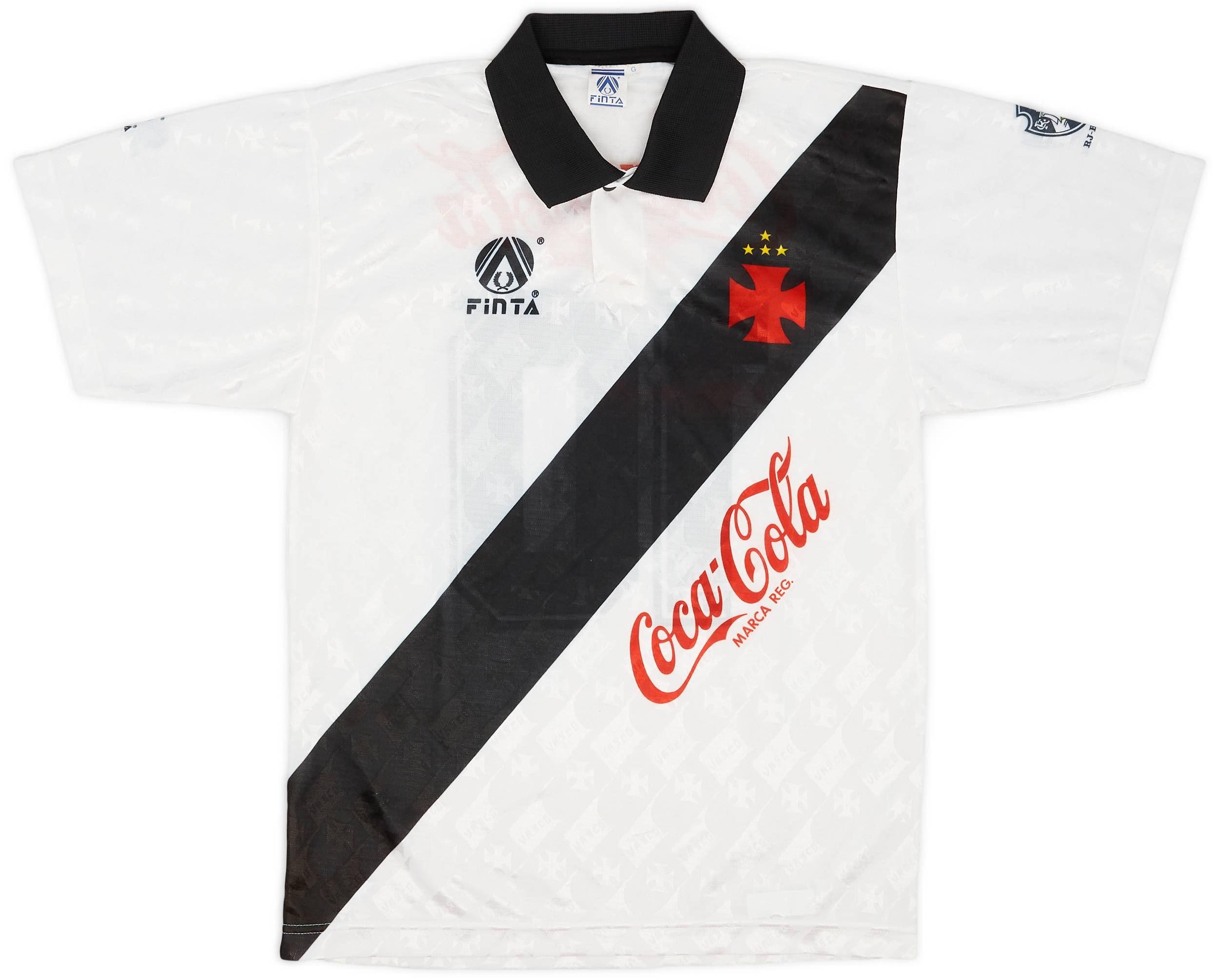 1993 Vasco da Gama Away Shirt #10 - 9/10 - (L)