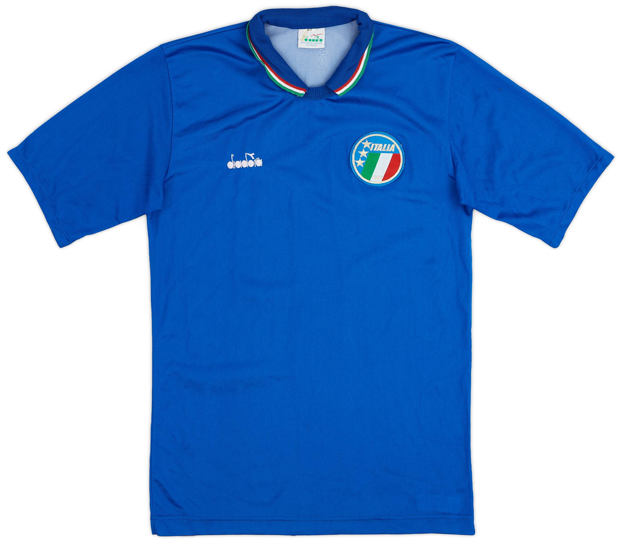 1986-91 Italy Home Shirt - 9/10 - (XL.Boys)