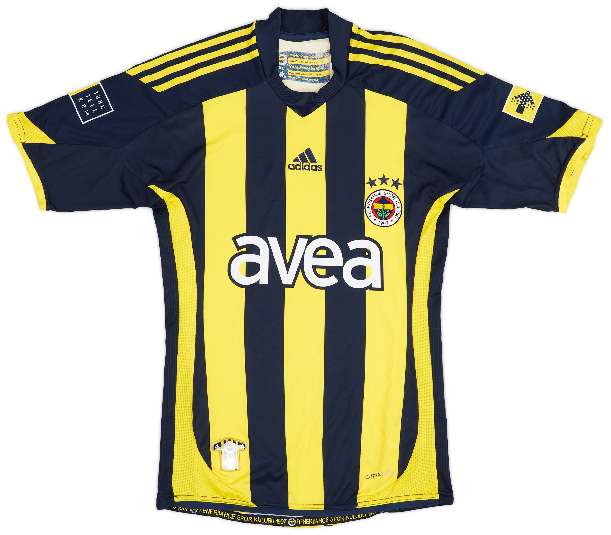 2009-10 Fenerbahce Home Shirt - 8/10 - (XS)