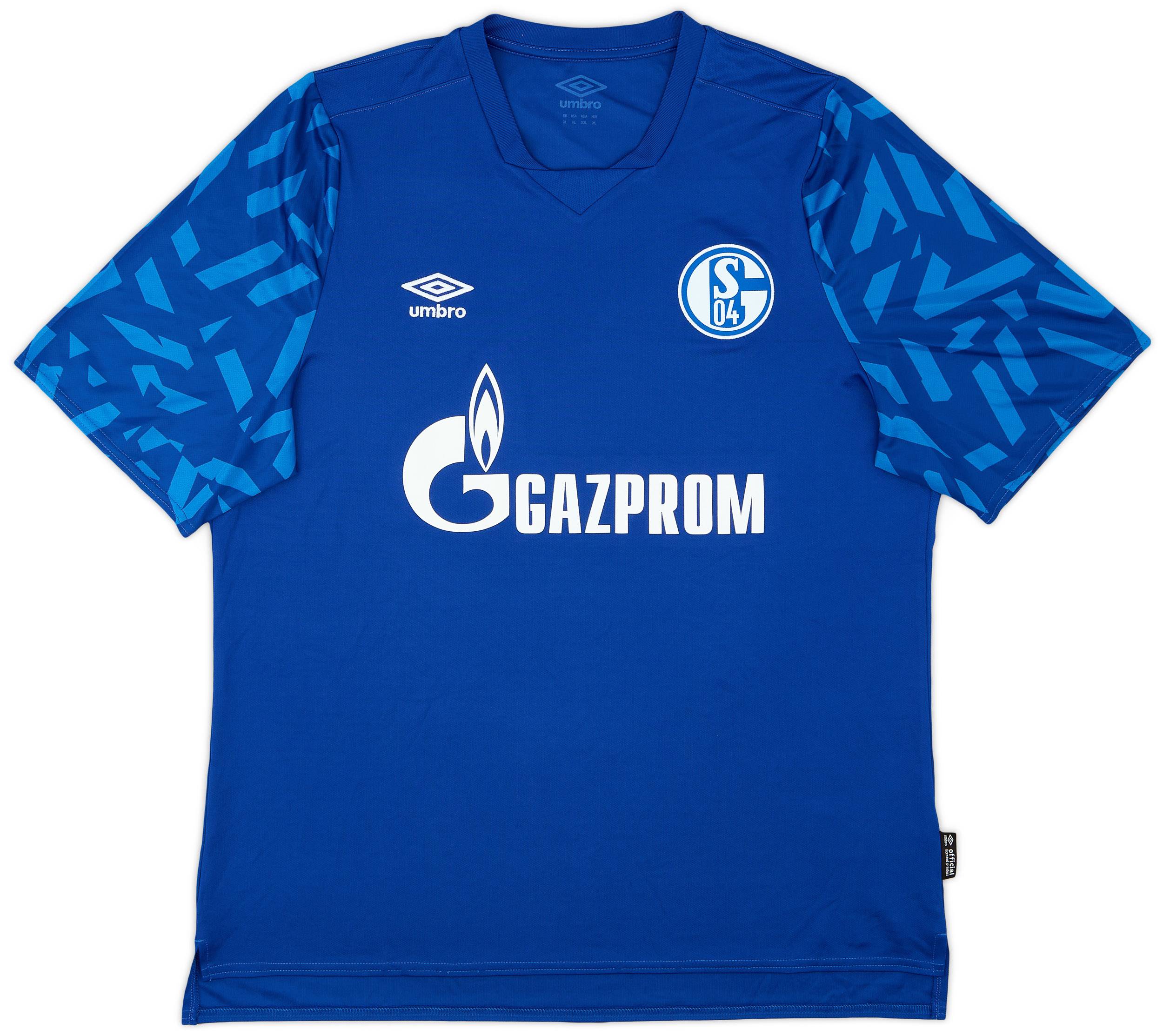 2019-20 Schalke Home Shirt - 9/10 - (XL)