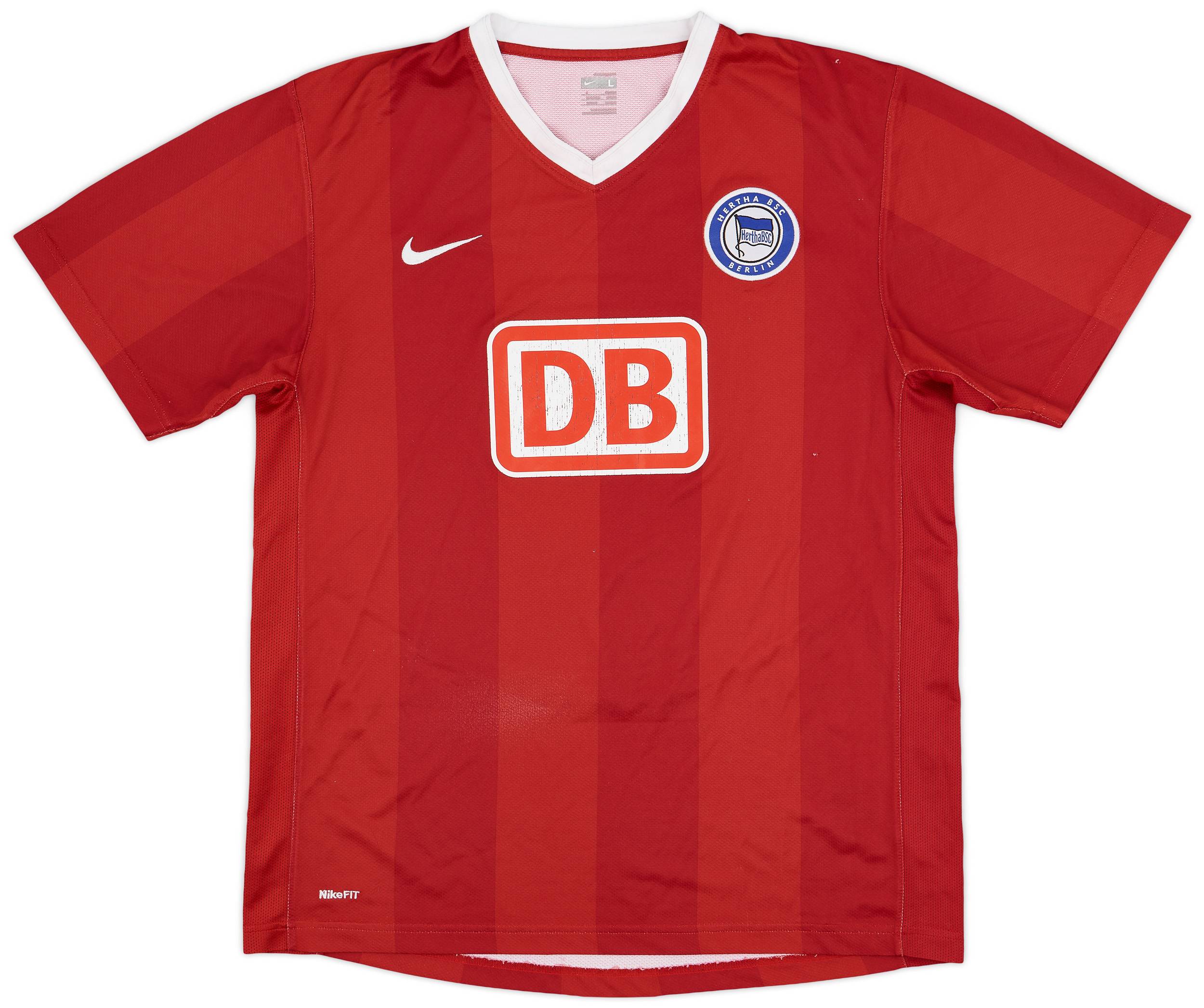 2007-08 Hertha Berlin Authentic Away Shirt - 6/10 - (L)