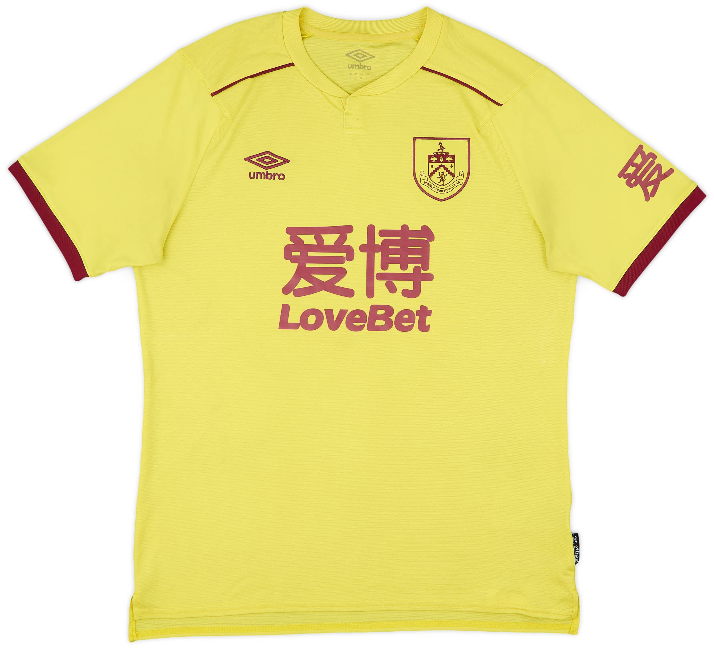 2020-21 Burnley Third Shirt - 6/10 - (L)