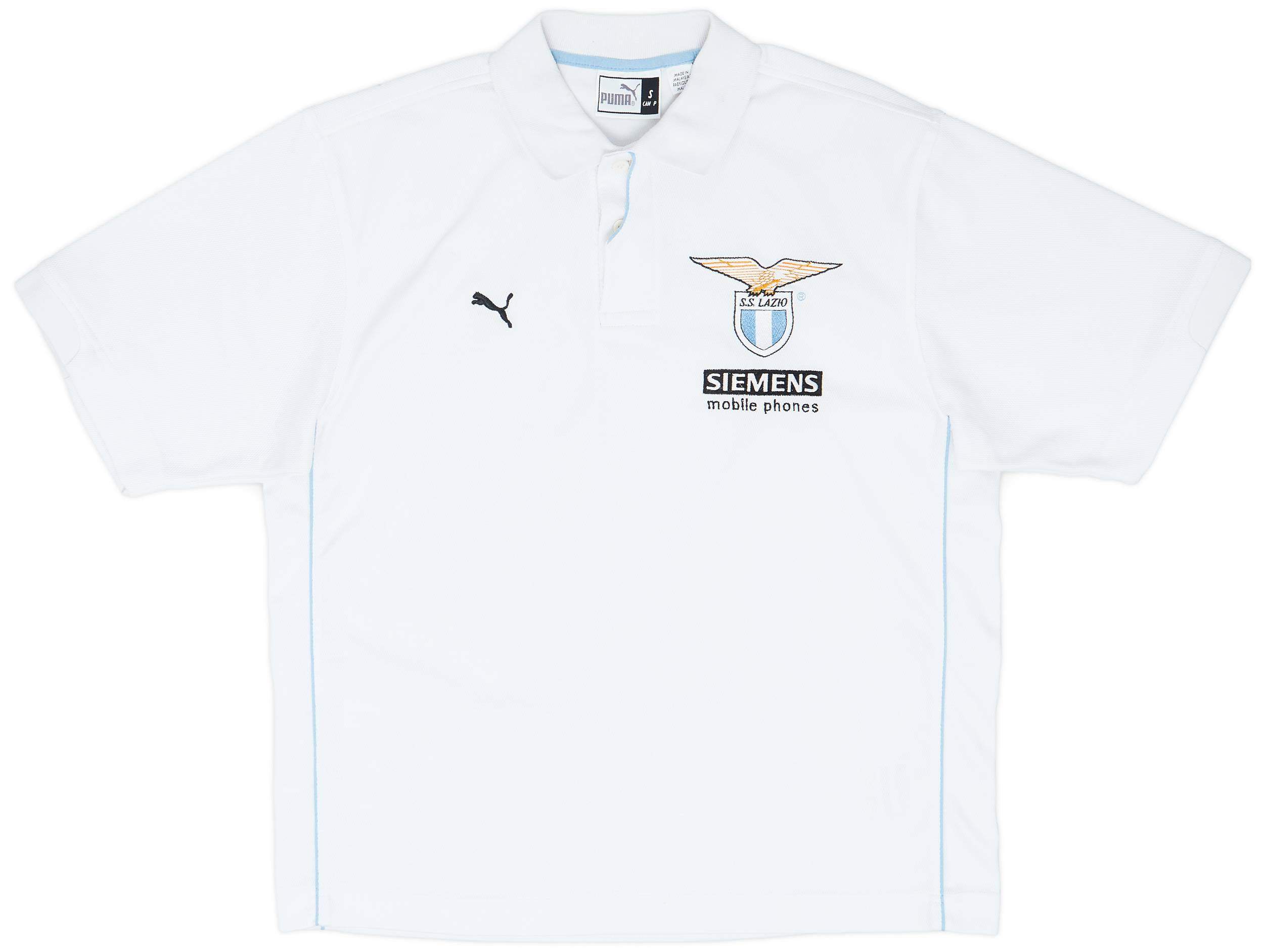 2000-01 Lazio Puma Polo Shirt - 8/10 - (S)