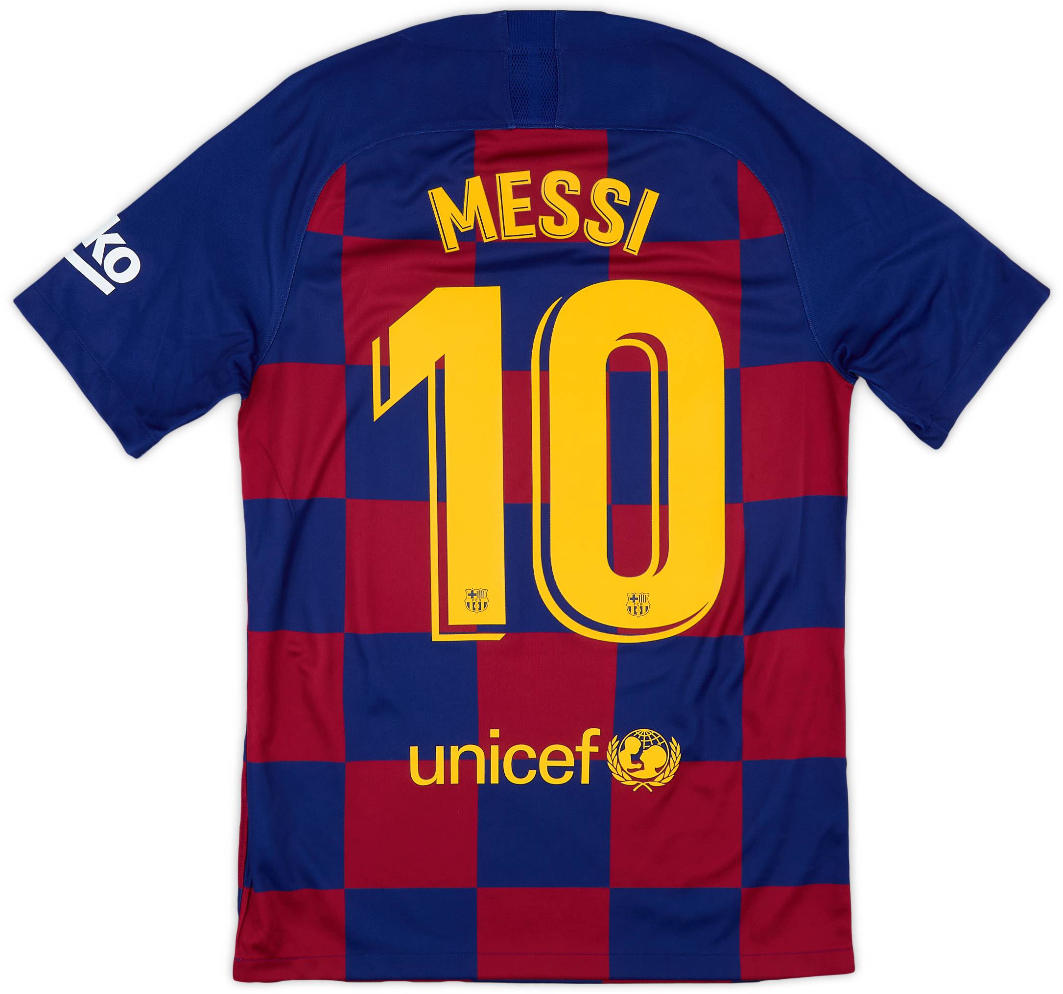 2019-20 Barcelona Home Shirt Messi #10 - 8/10 - (S)