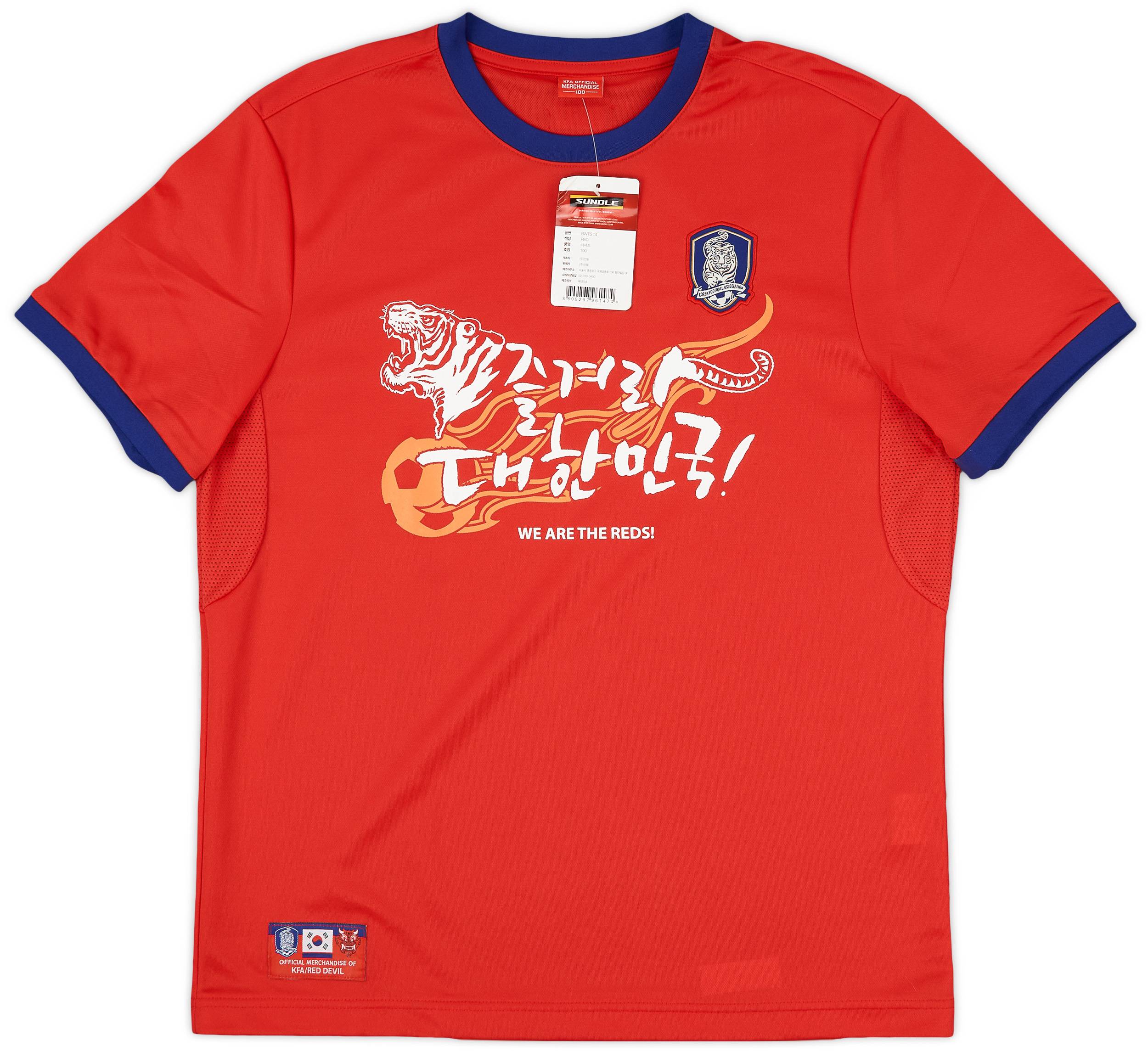 2014-15 South Korea Sundle Graphic Shirt (M)