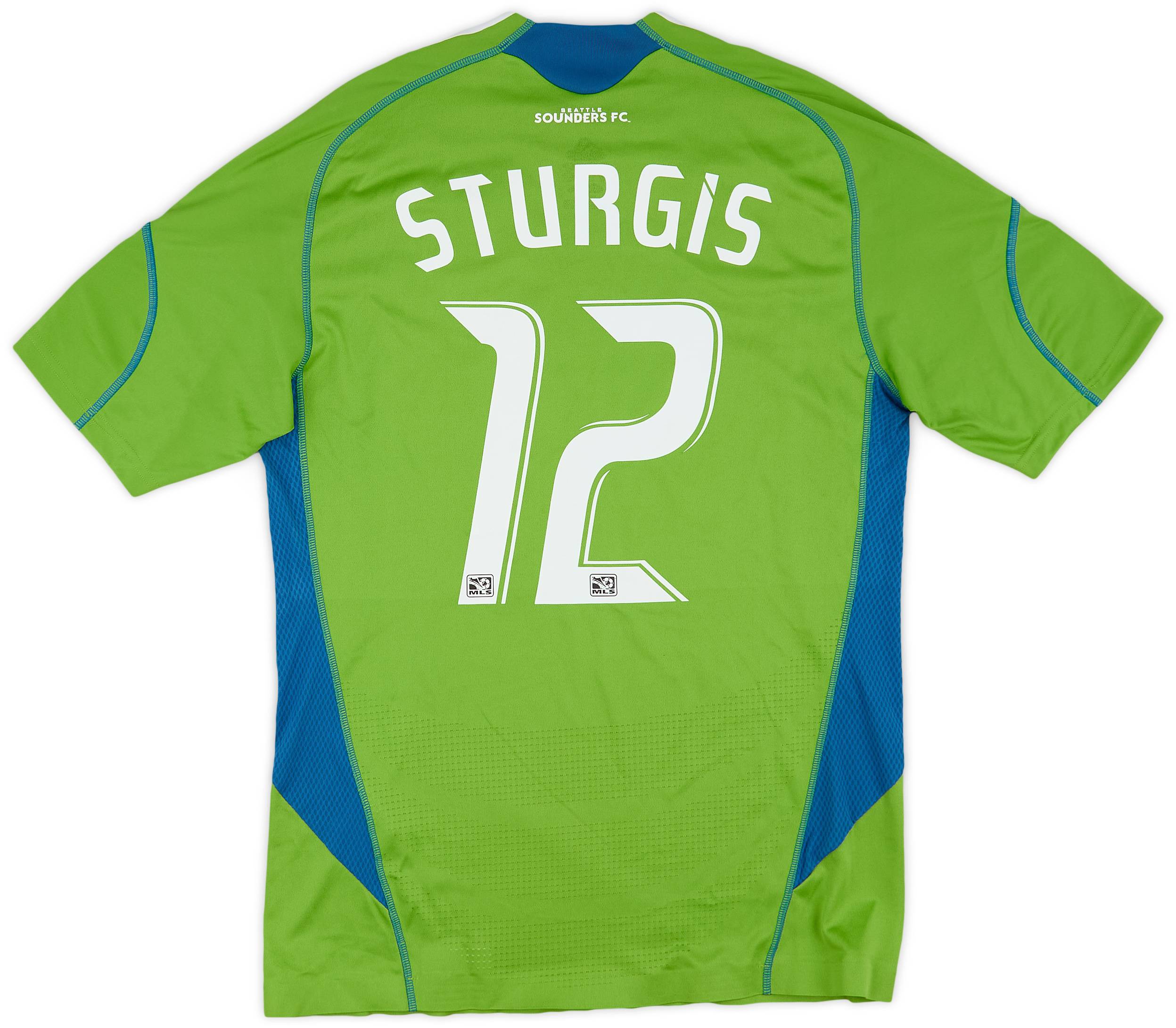 2009 Seattle Sounders Match Issue Home Shirt Sturgis #12