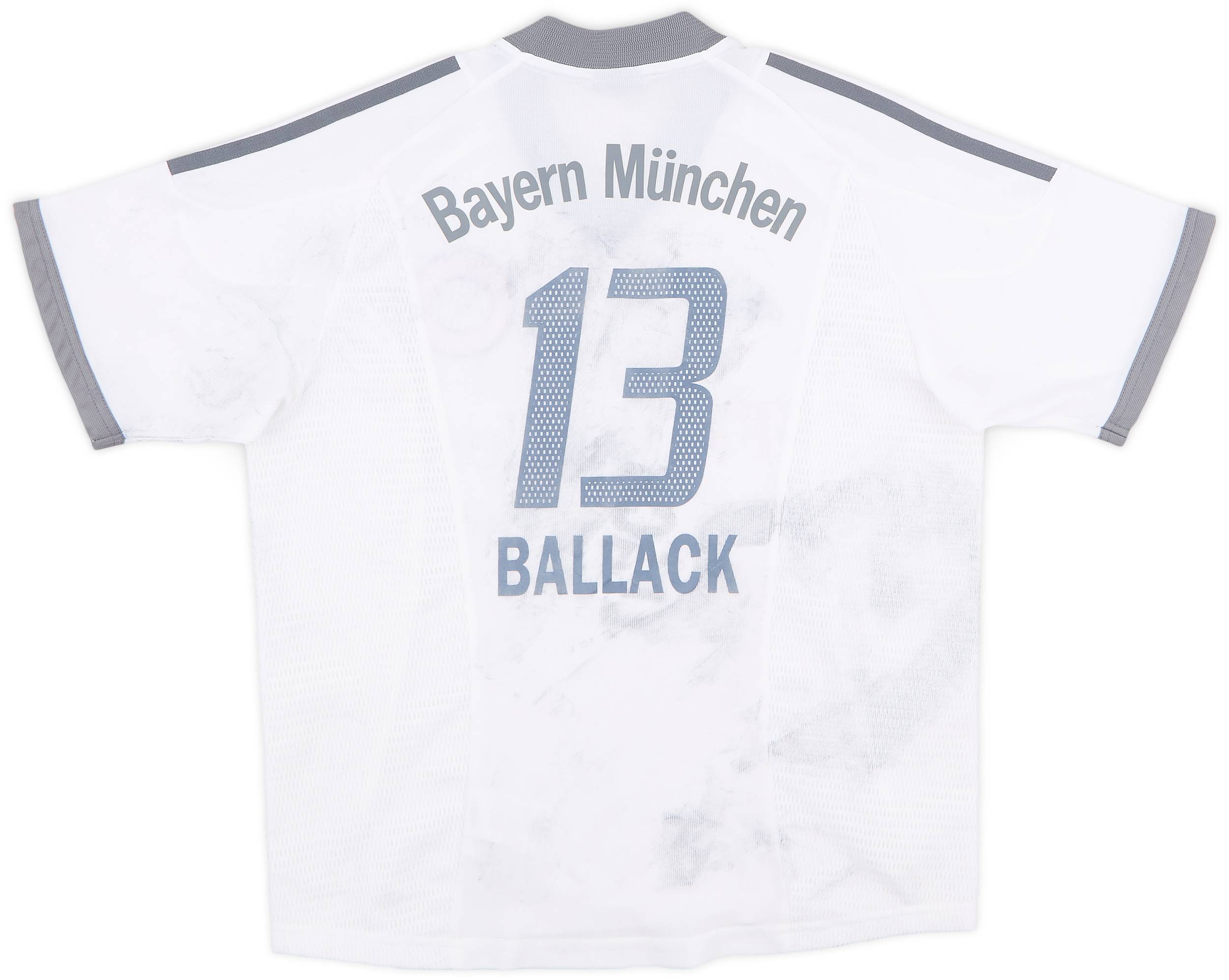 2002-03 Bayern Munich Away Shirt Ballack #13 - 4/10 - (L.Boys)