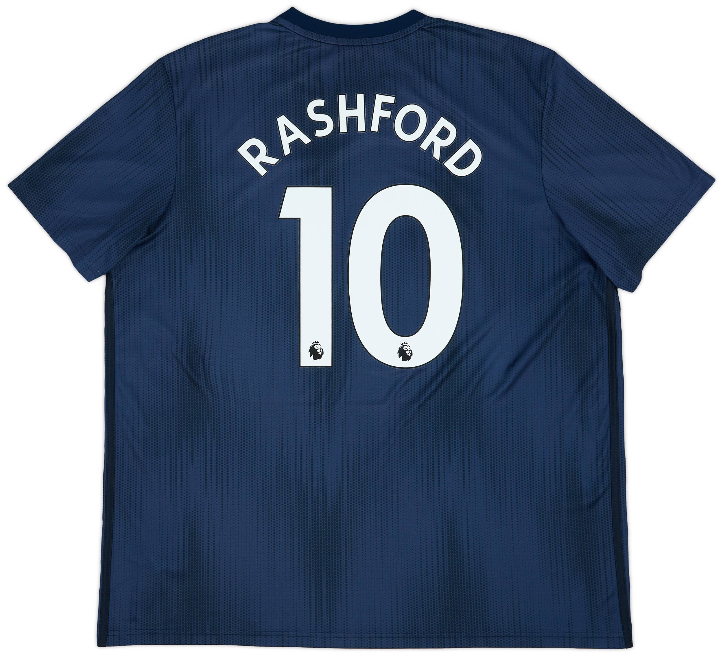 2018-19 Manchester United Third Shirt Rashford #10 - 8/10 - (XXL)