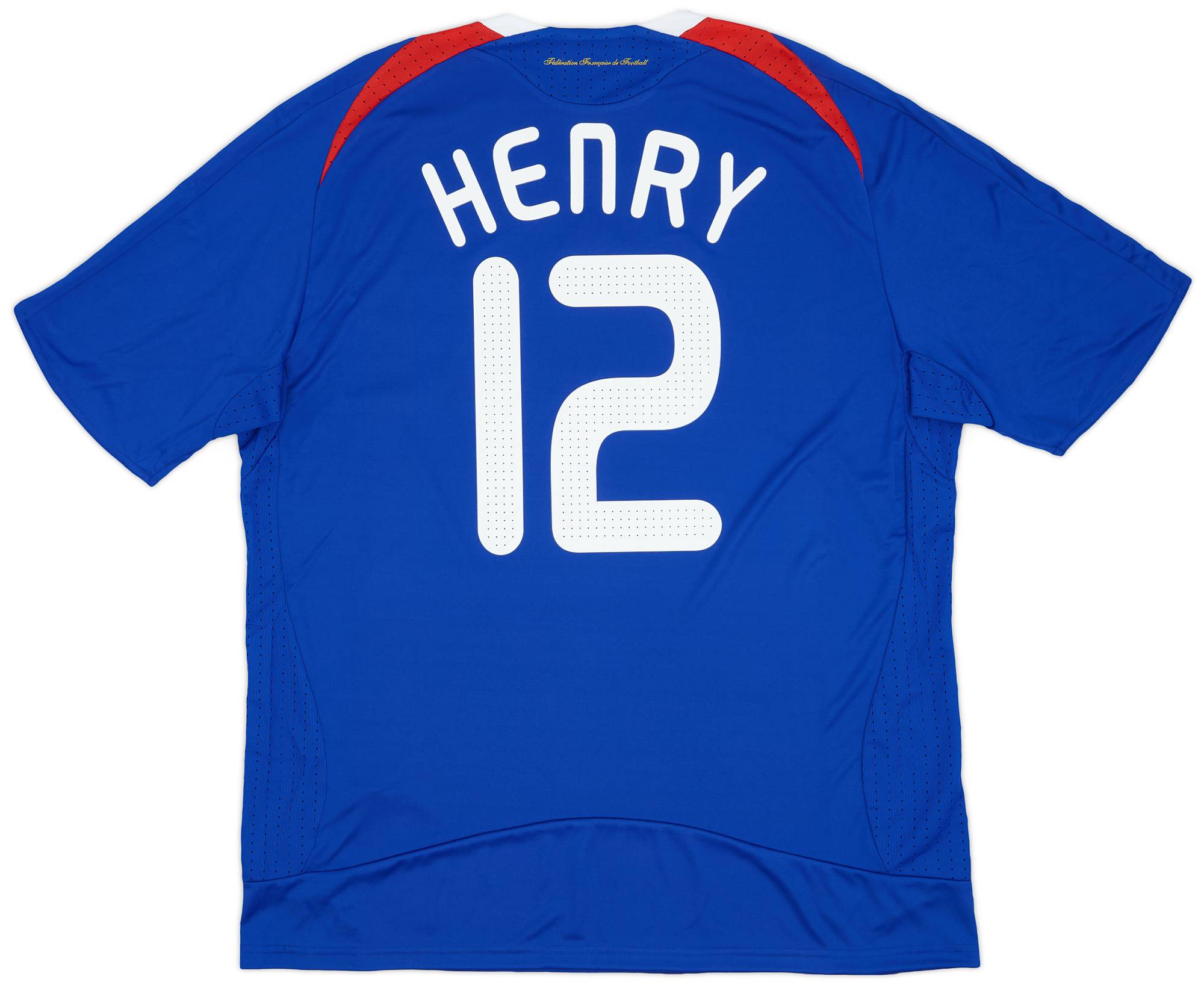 2007-08 France Home Shirt Henry #12 (XL)