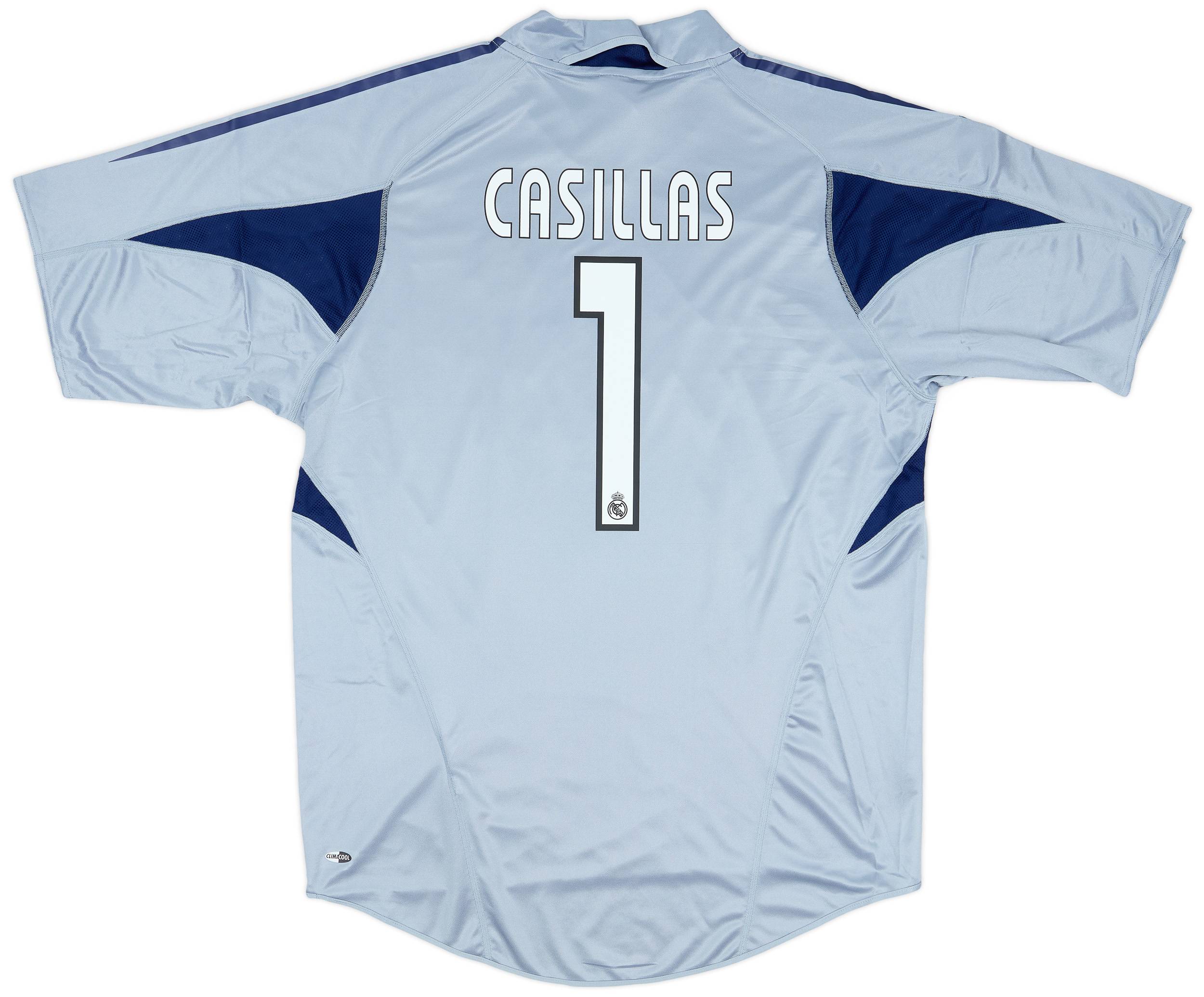 2004-05 Real Madrid GK S/S Shirt Casillas #1 (L)