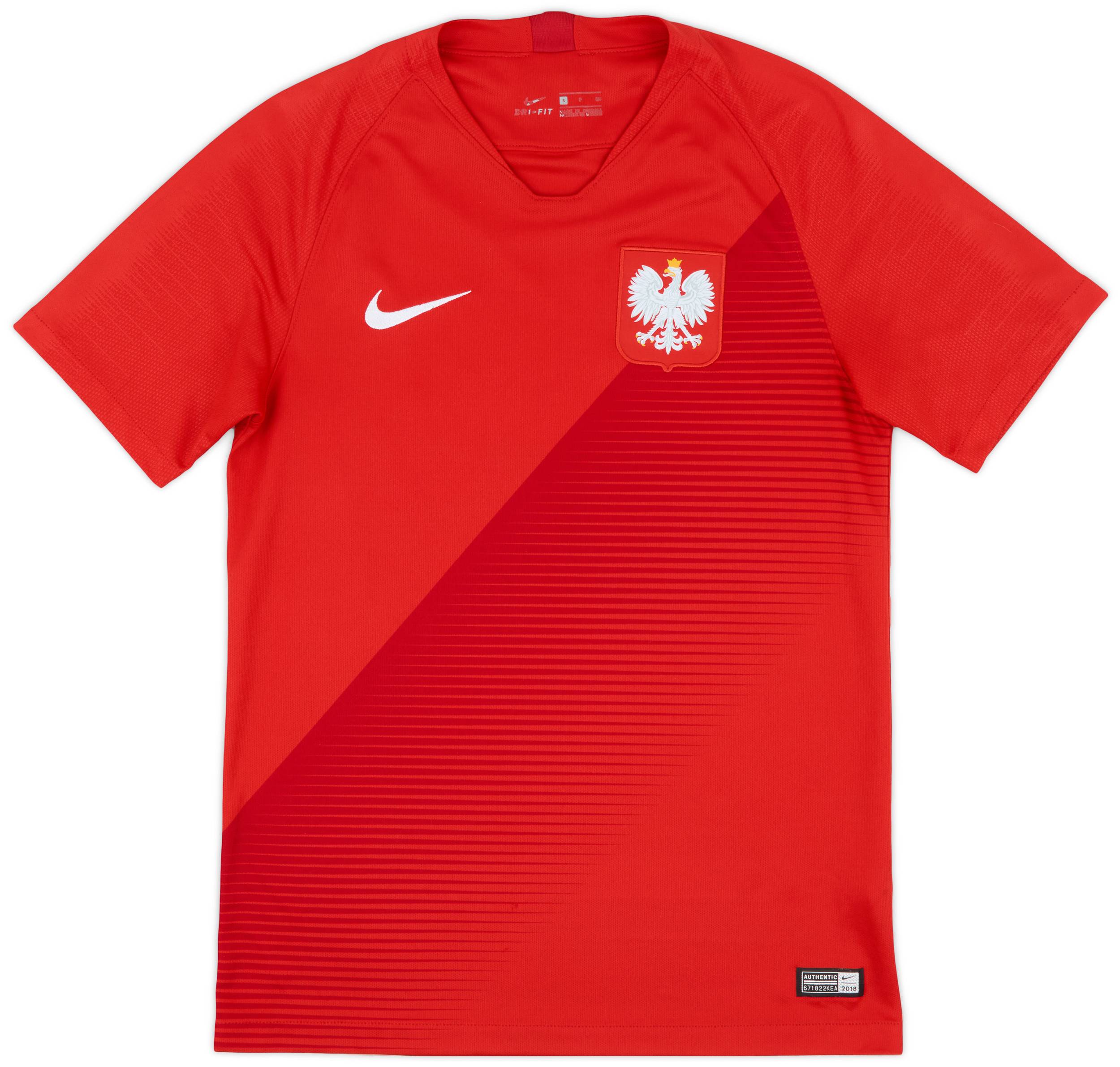 2018-19 Poland Away Shirt - 8/10 - (S)