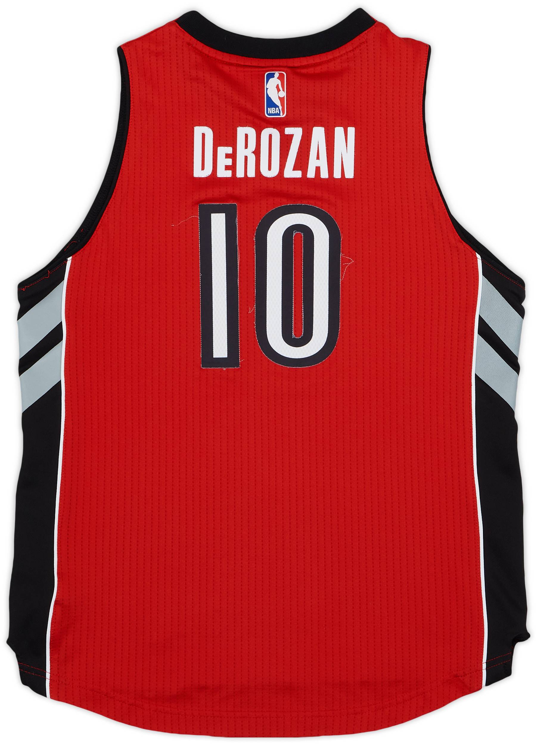 2014 15 Toronto Raptors DeRozan 10 adidas Swingman Away Jersey 6 10 L.Boys