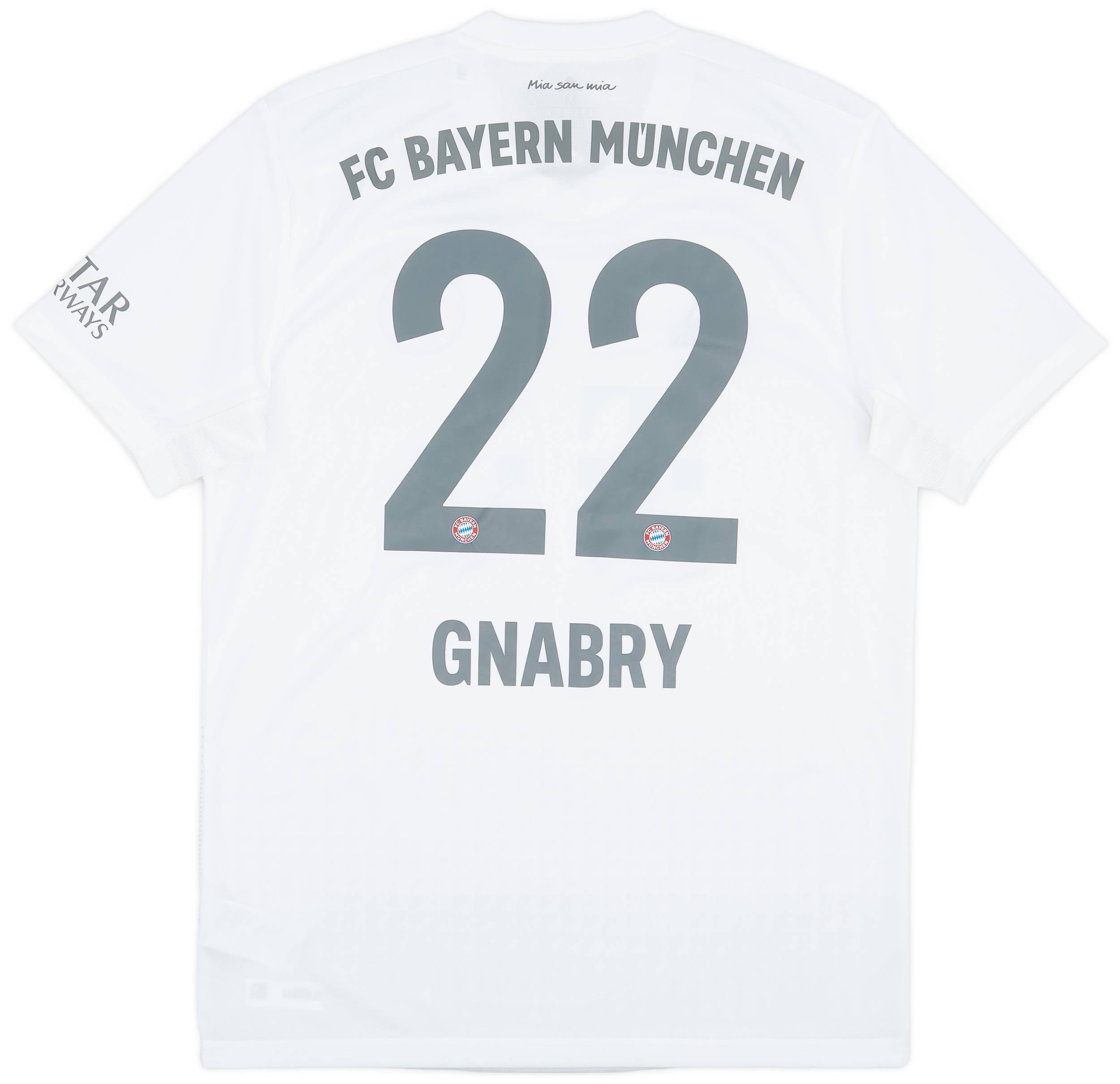 2019-20 Bayern Munich Away Shirt Gnabry #22 (M)