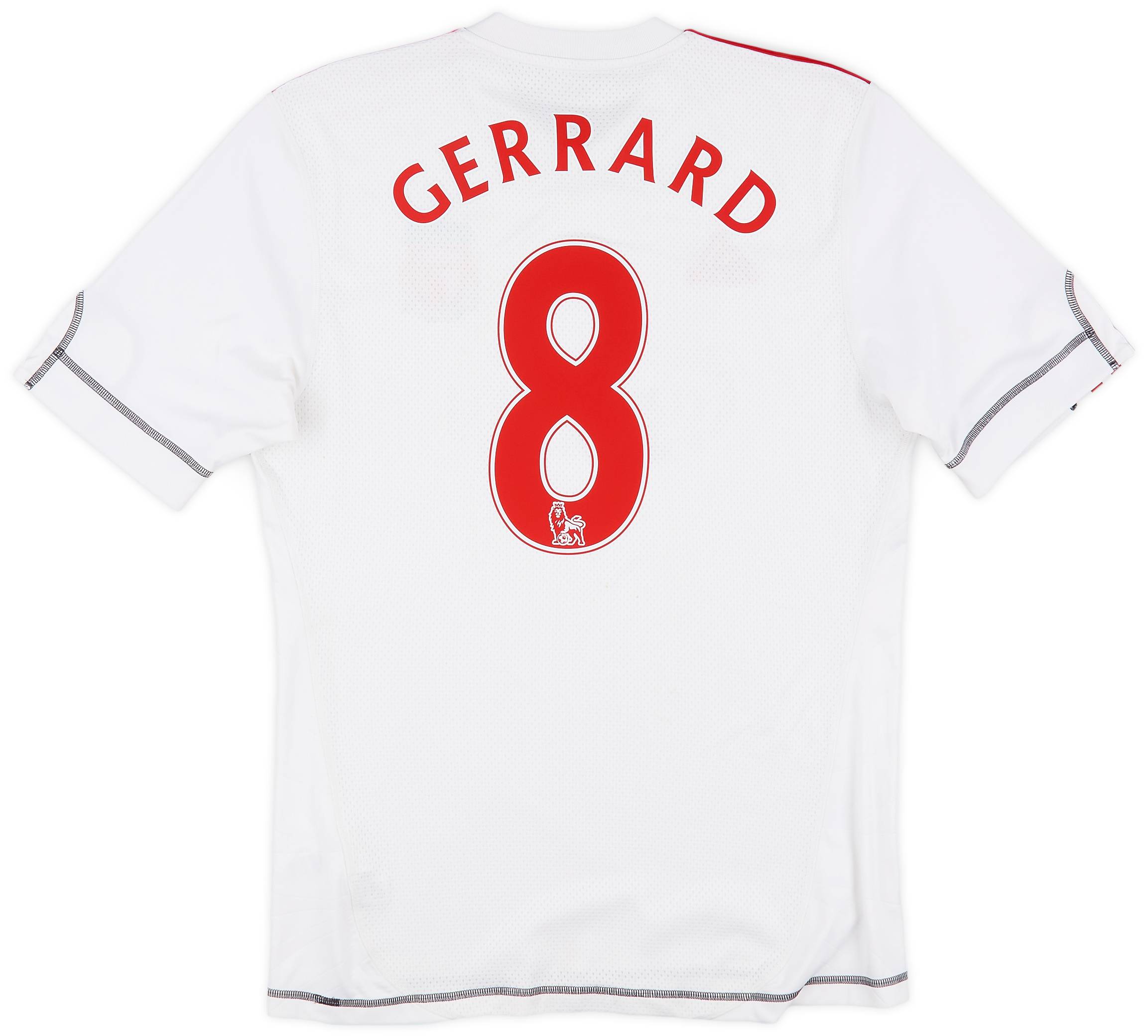 2009-10 Liverpool Third Shirt Gerrard #8 - 7/10 - (S)