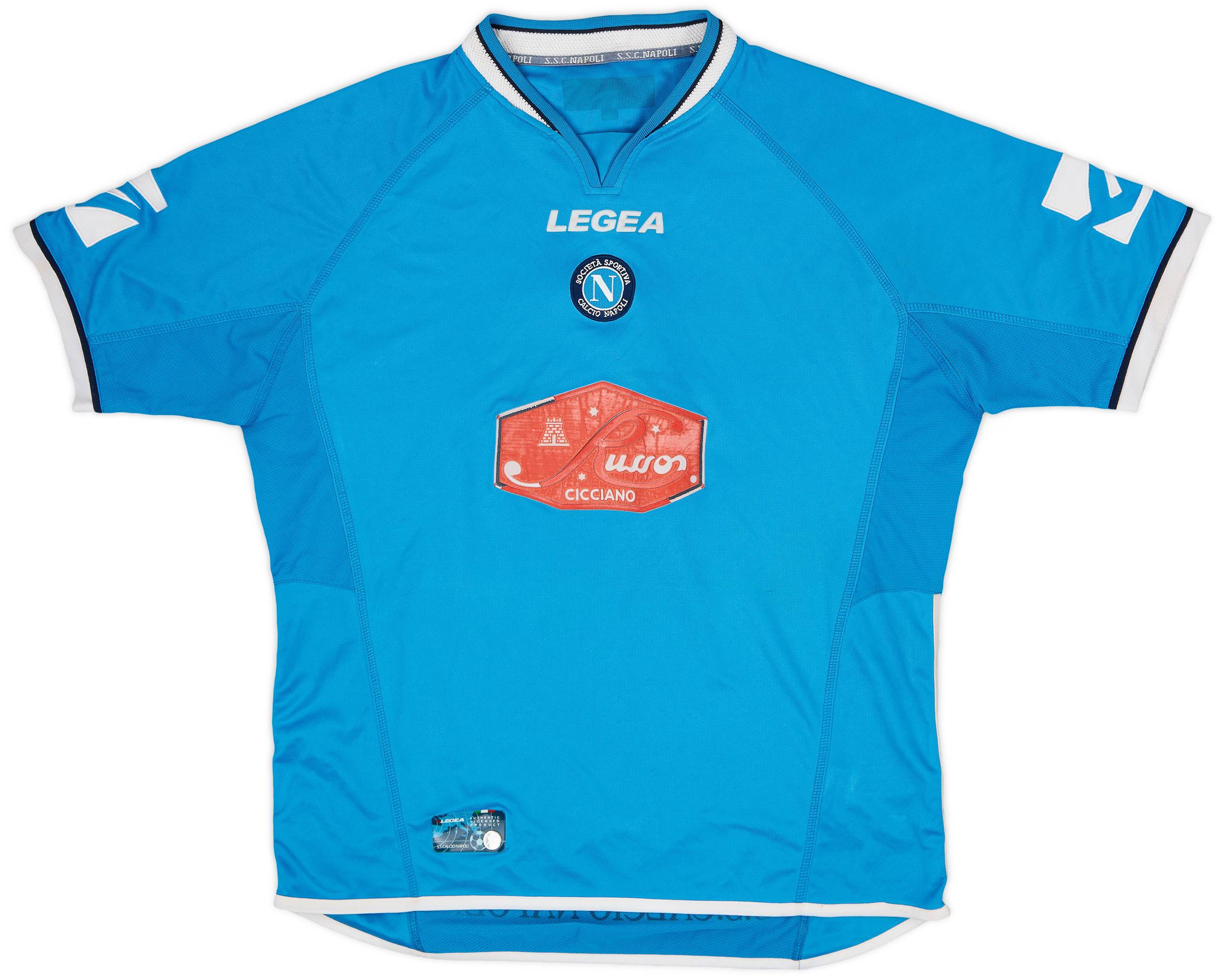 2003-04 Napoli Home Shirt - 5/10 - (XL)
