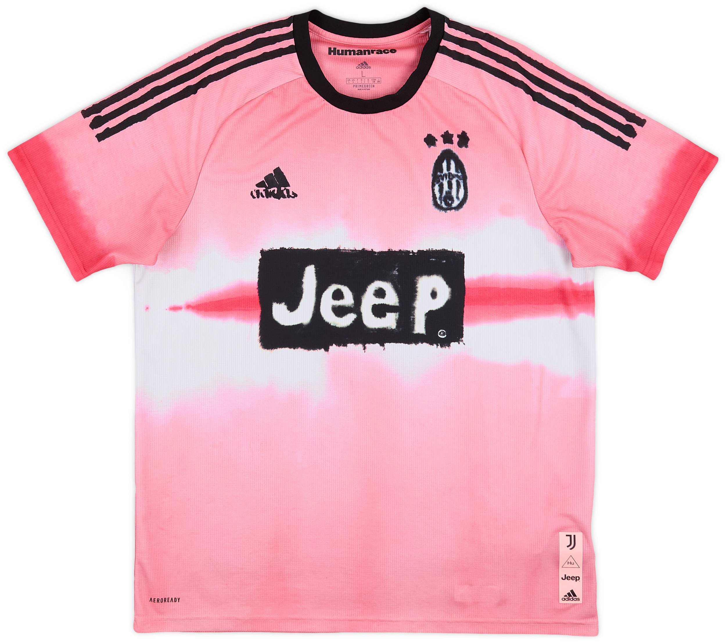 2020-21 Juventus Adidas x Humanrace Pre Match Shirt - 8/10 - (L)