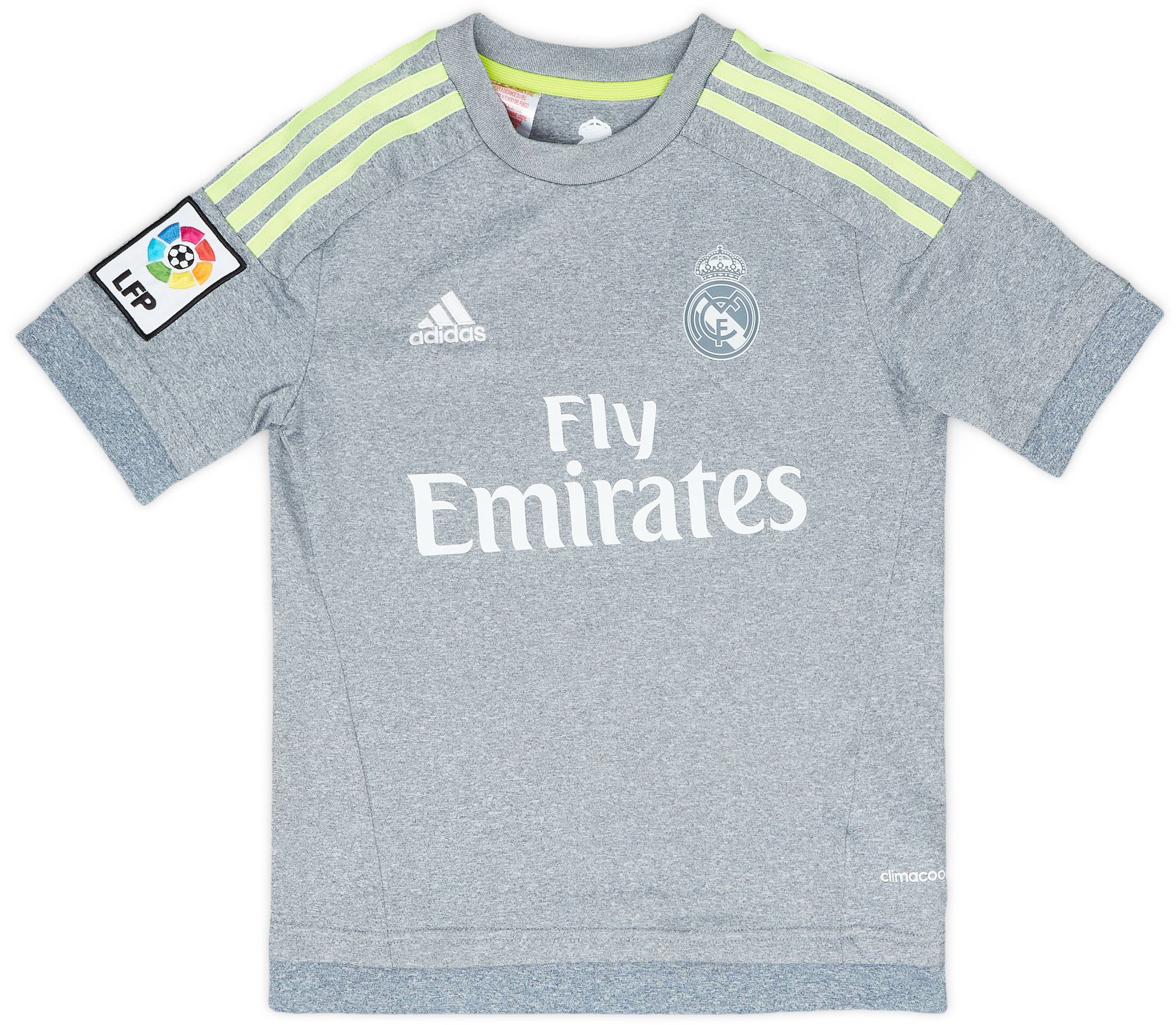 2015-16 Real Madrid Away Shirt - 9/10 - (S.Boys)
