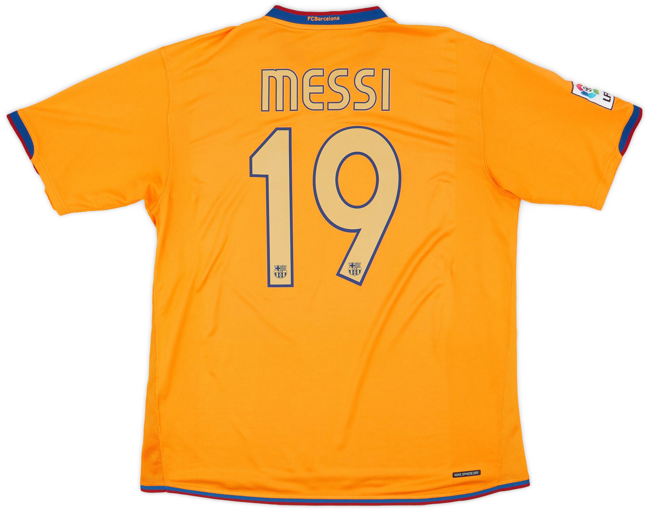 2006-08 Barcelona Away Shirt Messi #19 - 9/10 - (XL)