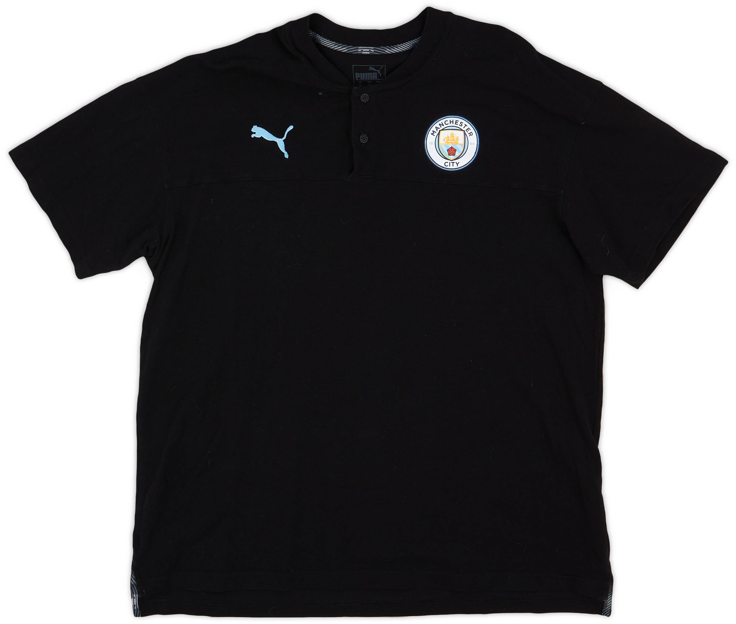 2019-20 Manchester City Puma Polo Shirt - 8/10 - (XXL)