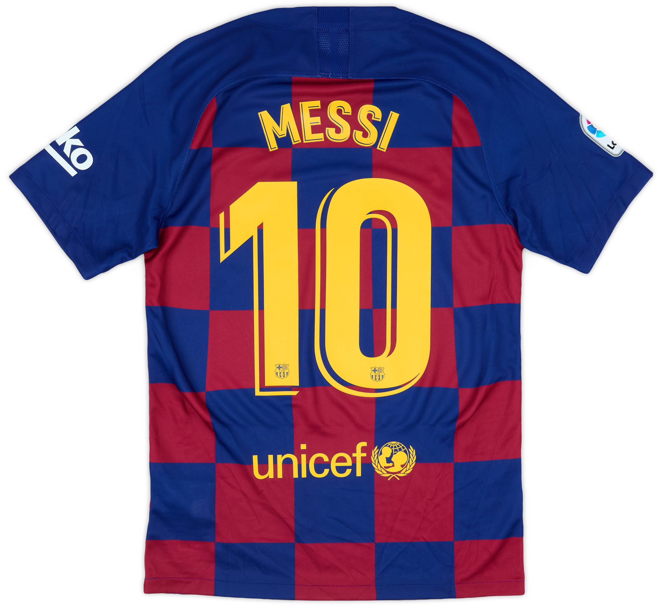 2019-20 Barcelona Home Shirt Messi #10 (S)