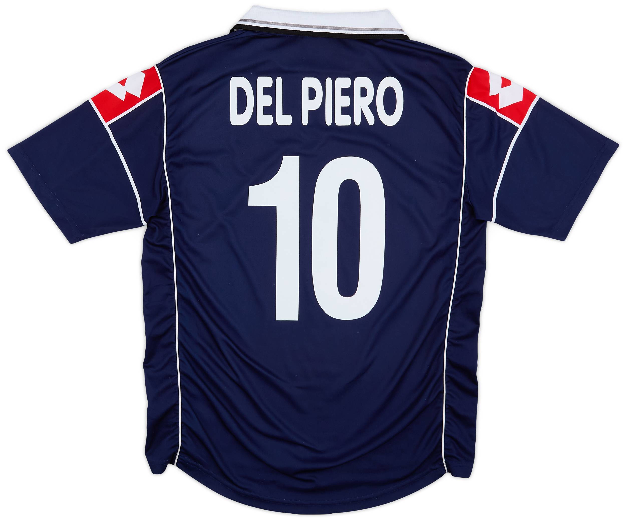 2000-01 Juventus Away Shirt Del Piero #10 - 8/10 - (L)