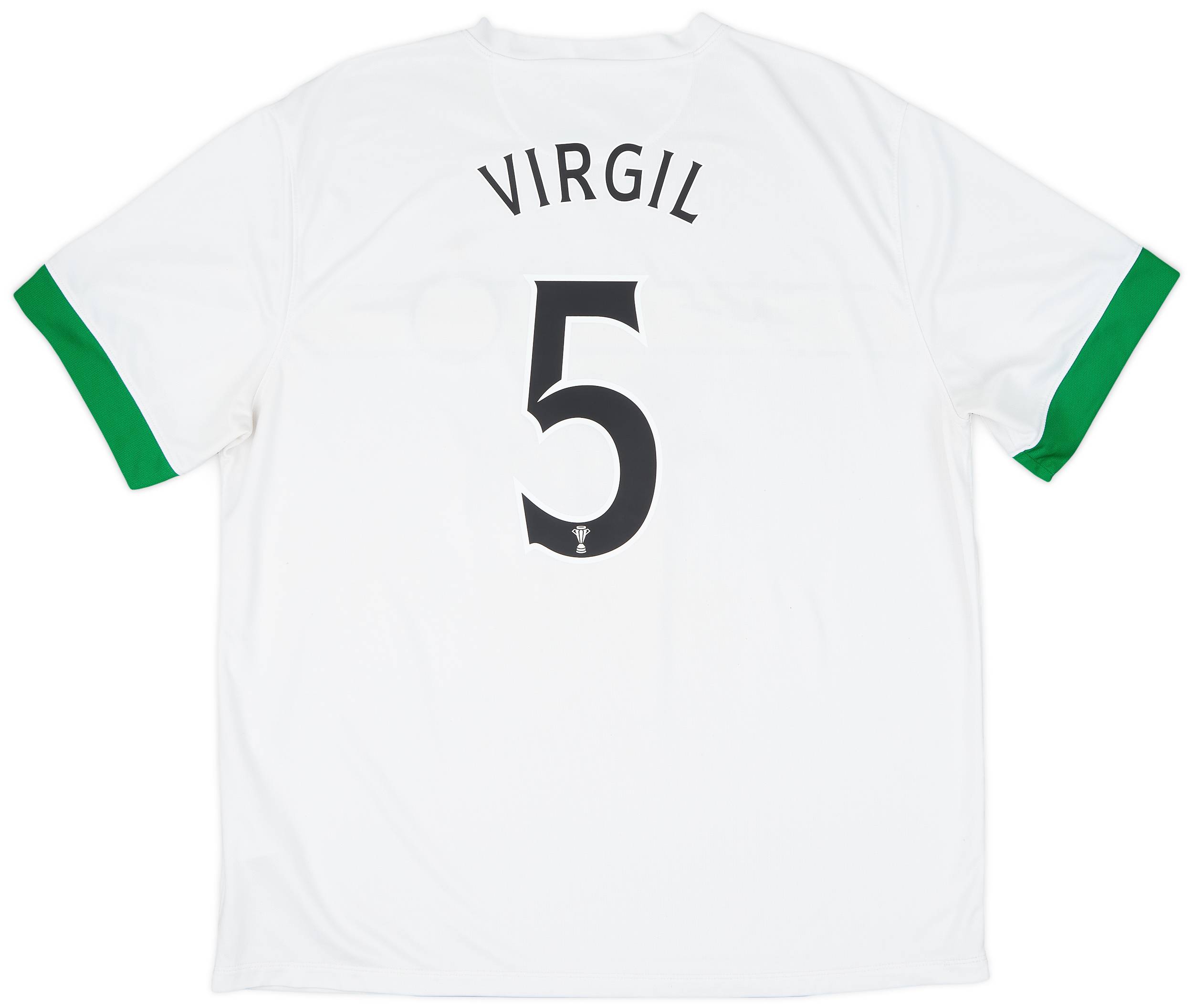2014-15 Celtic European Third Shirt Virgil #5 - 7/10 - (XXL)