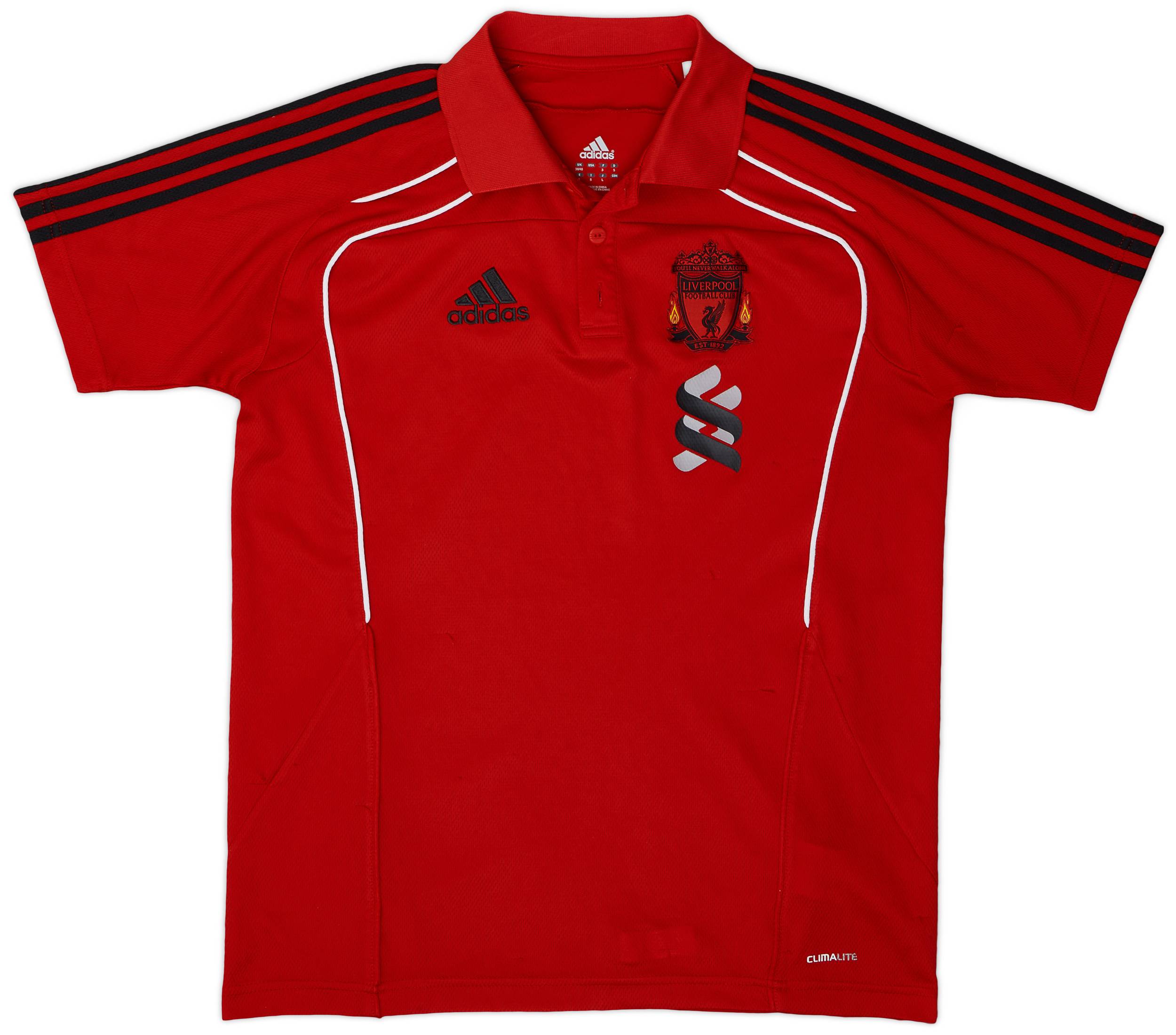 2010-11 Liverpool adidas Polo Shirt - 6/10 - (M)