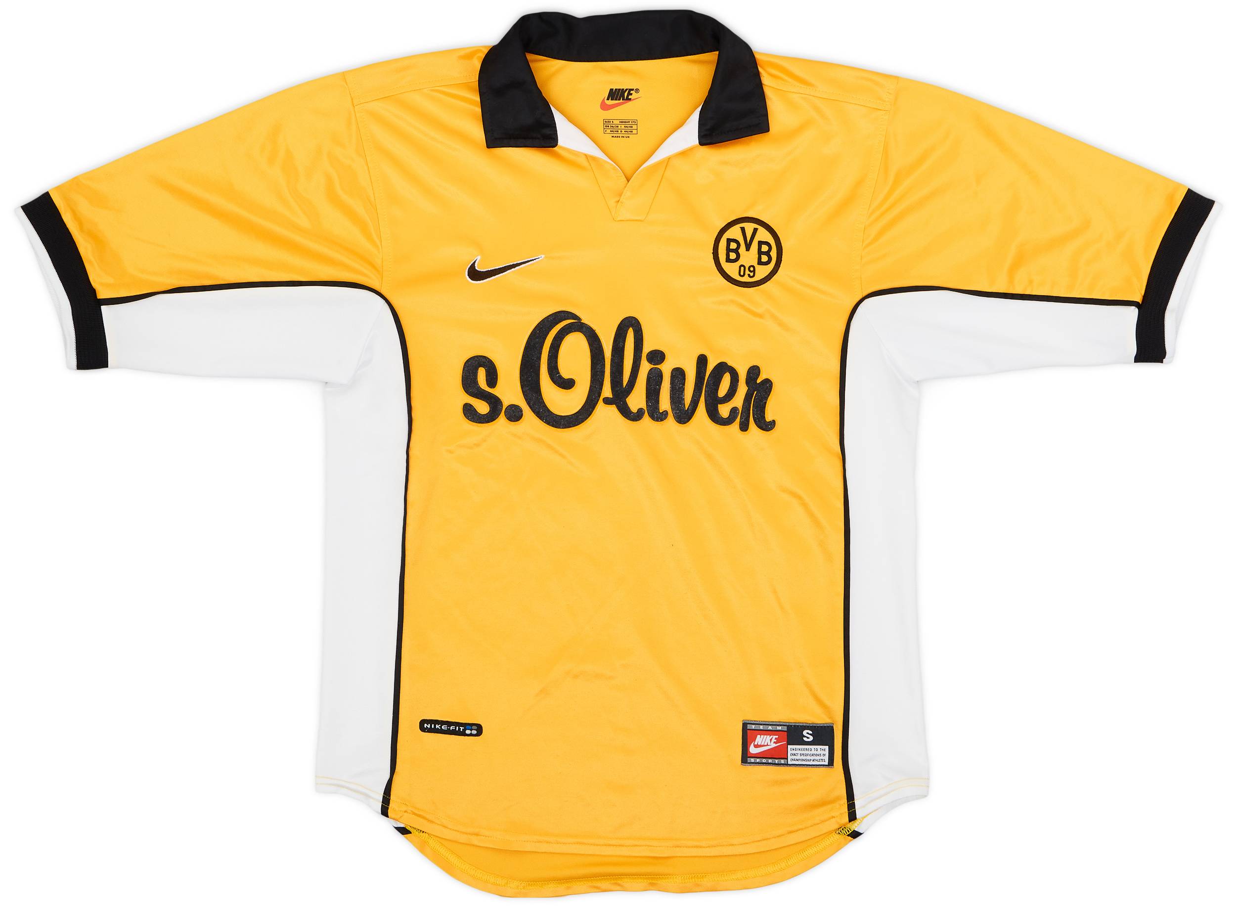 1998-00 Borussia Dortmund Home Shirt - 6/10 - (S)