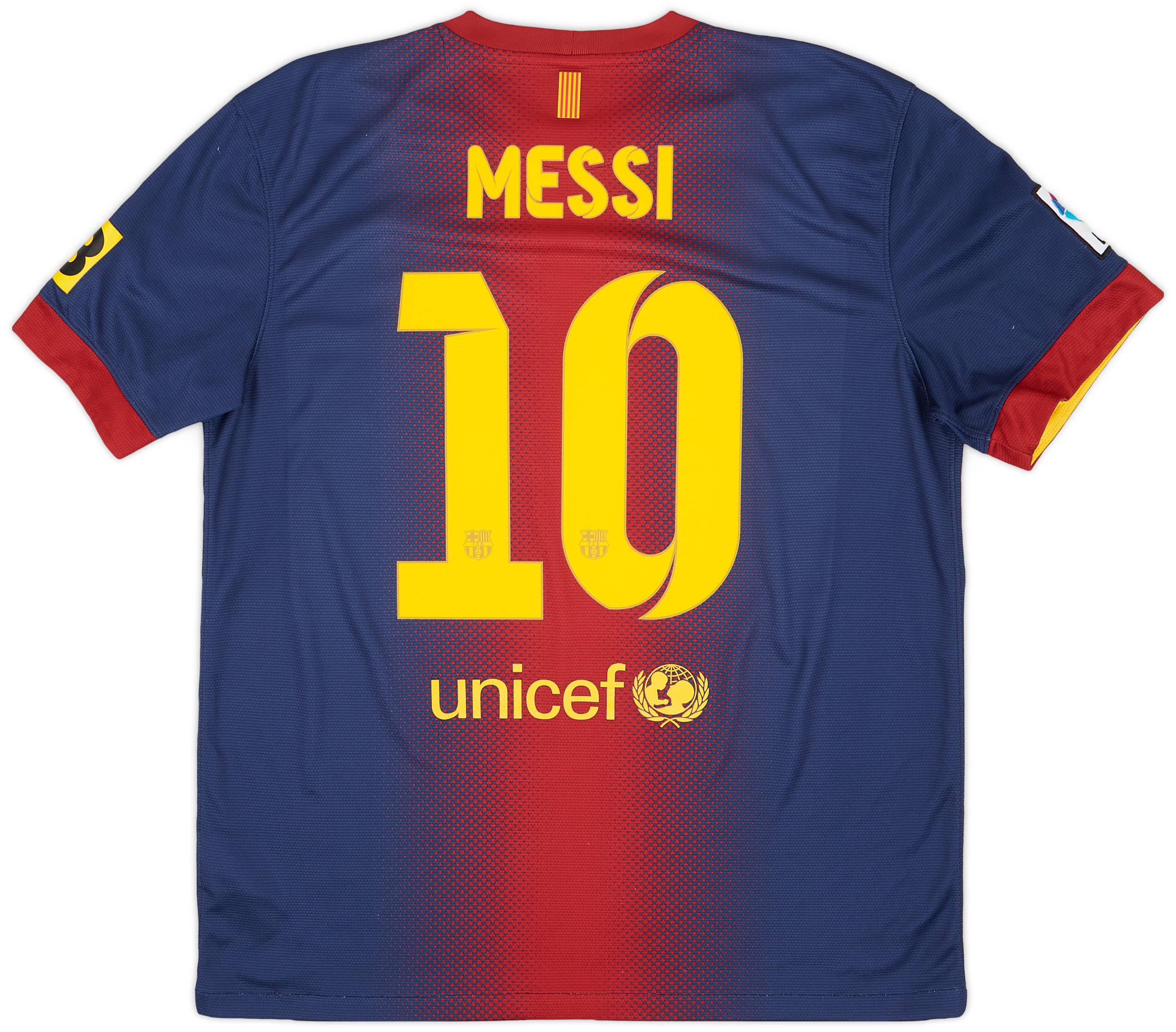 2012-13 Barcelona Home Shirt Messi #10 - 8/10 - (L)